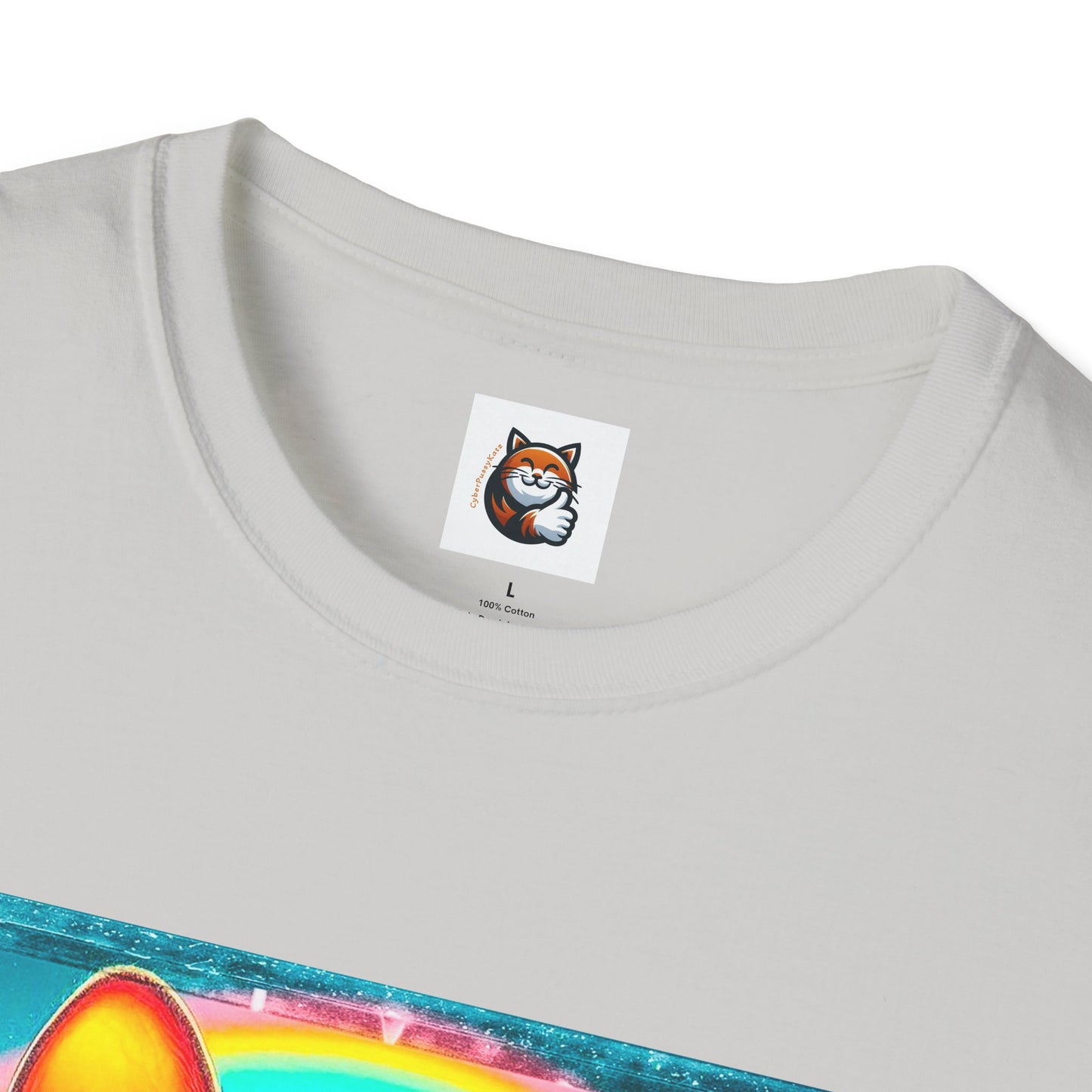 Devon Rex Cat Unisex Softstyle T-Shirt