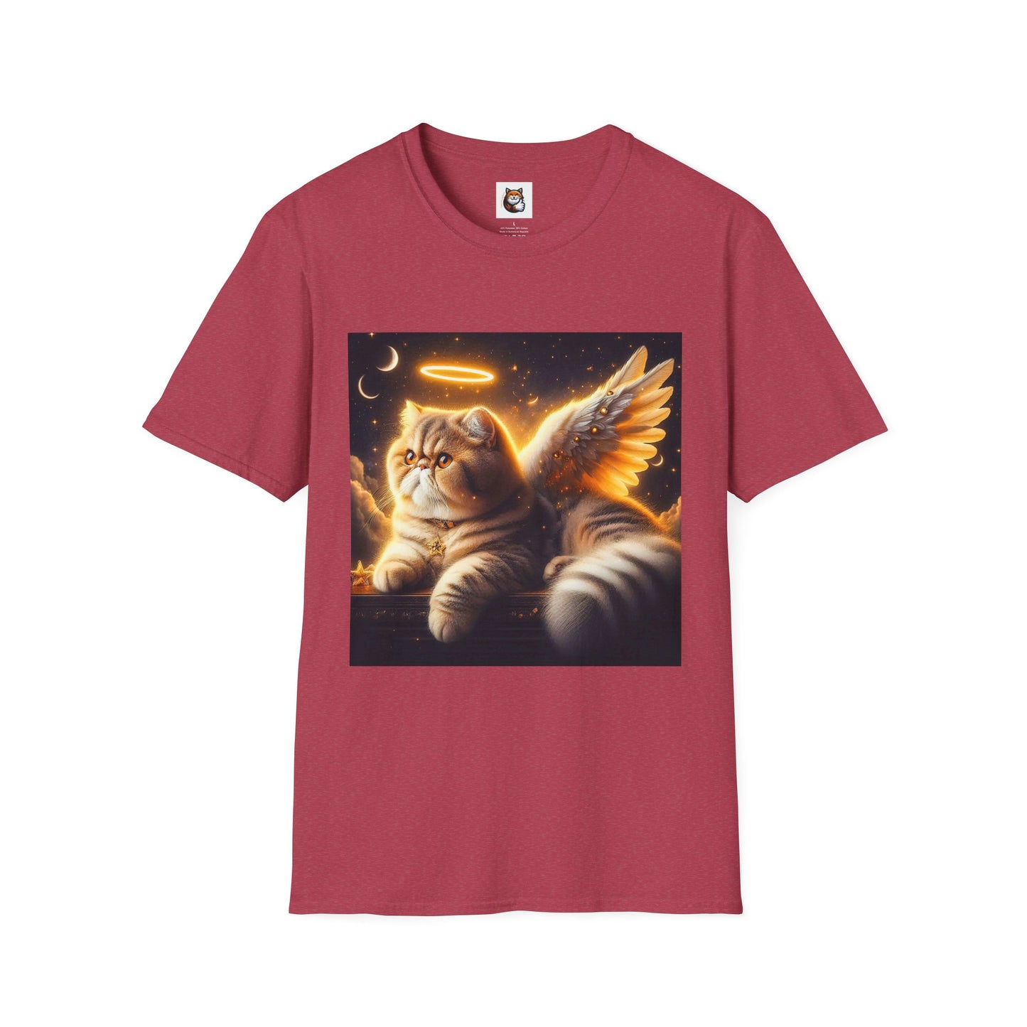 Exotic Shorthair Cat Unisex Softstyle T-Shirt