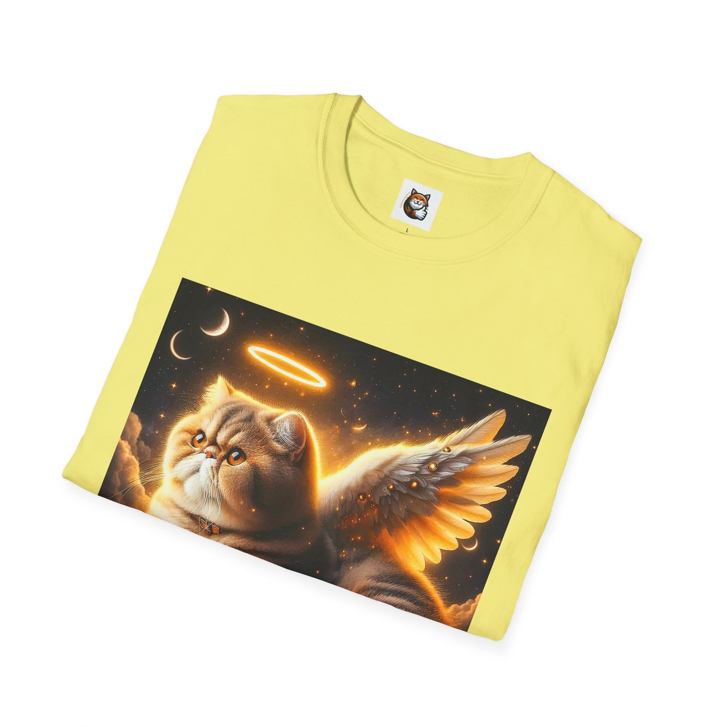 Exotic Shorthair Cat Unisex Softstyle T-Shirt