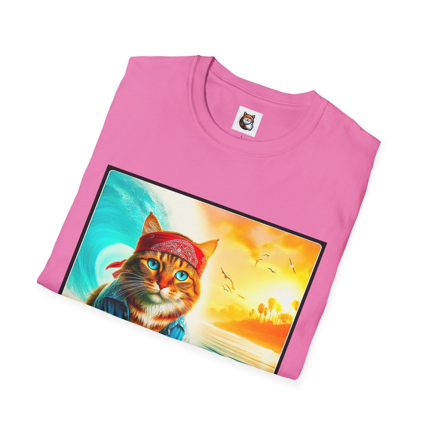 Domestic Cat Unisex Softstyle T-Shirt