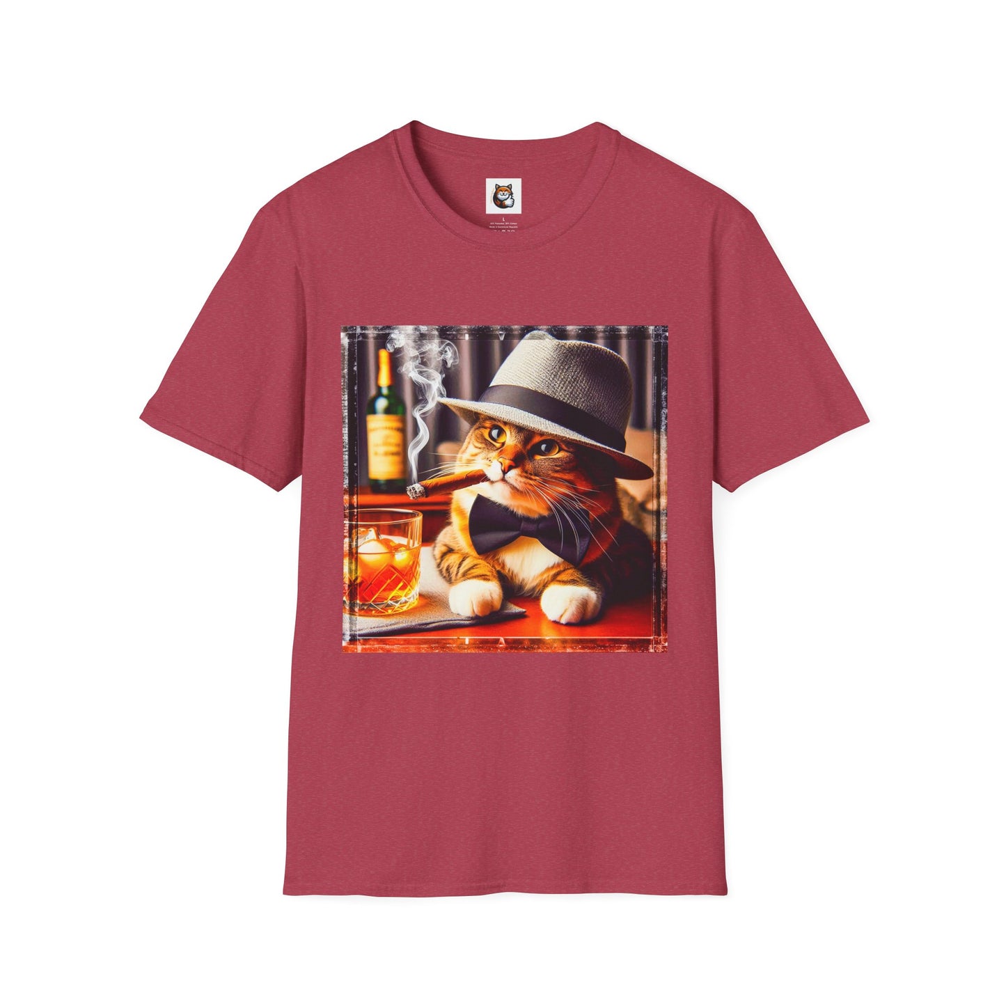 Domestic Cat Unisex Softstyle T-Shirt