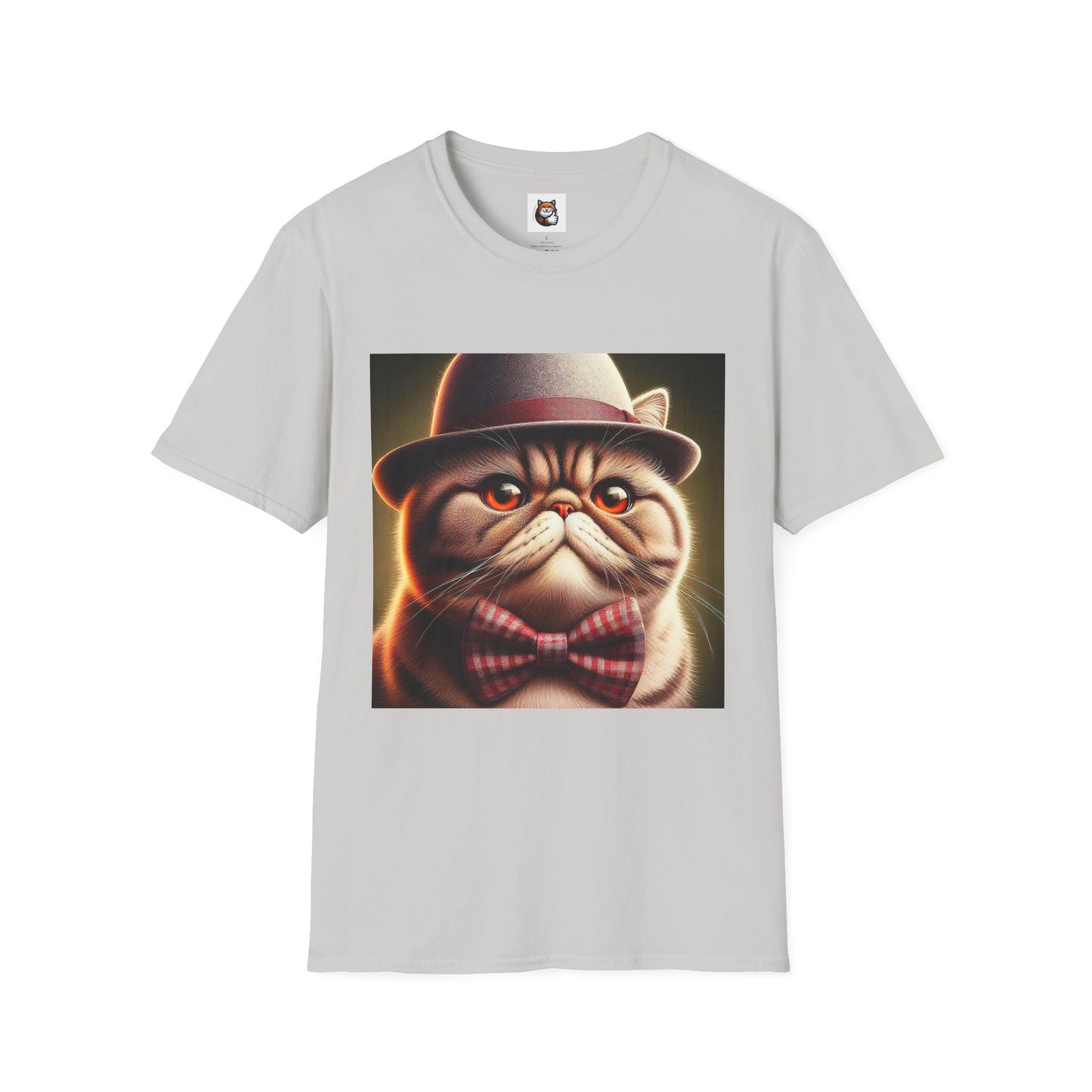 Exotic Shorthair Cat Unisex Softstyle T-Shirt