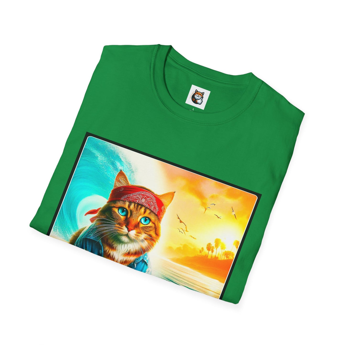 Domestic Cat Unisex Softstyle T-Shirt