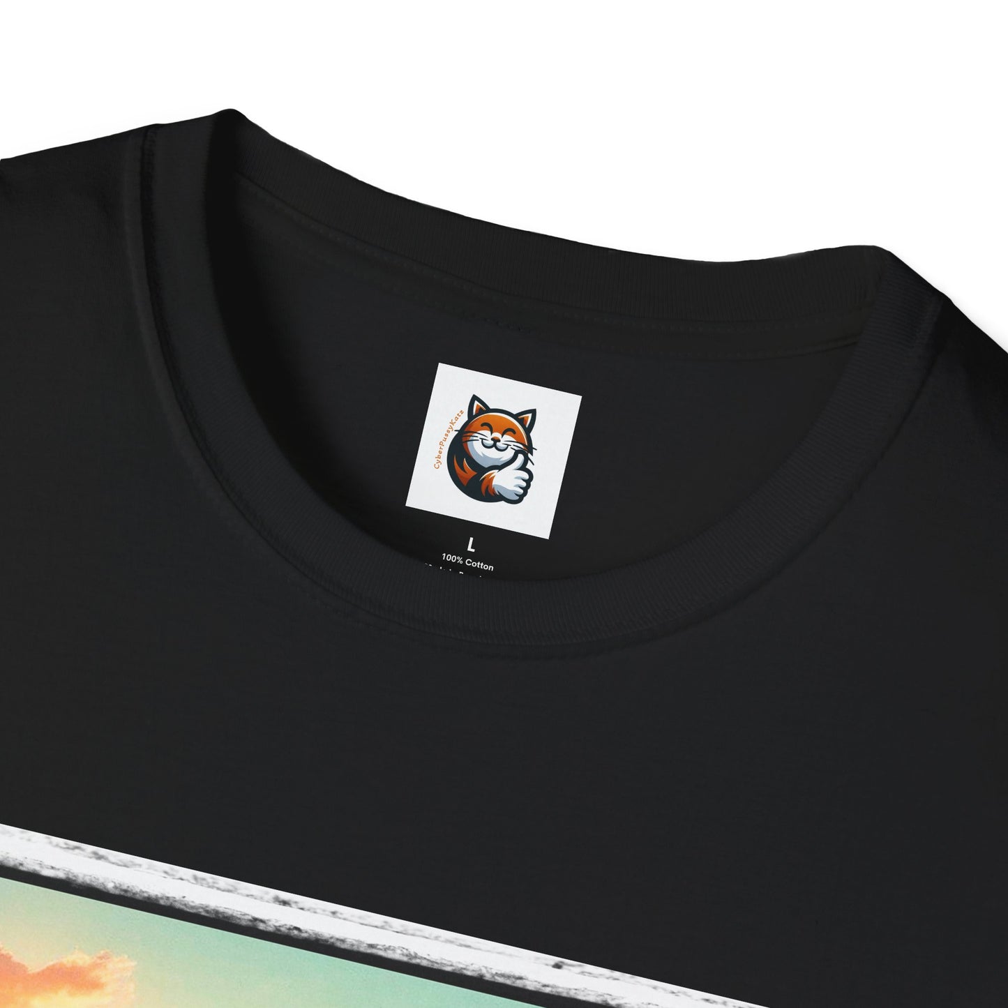 Wacky Cornish Rex Cat couple driving T-Shirt