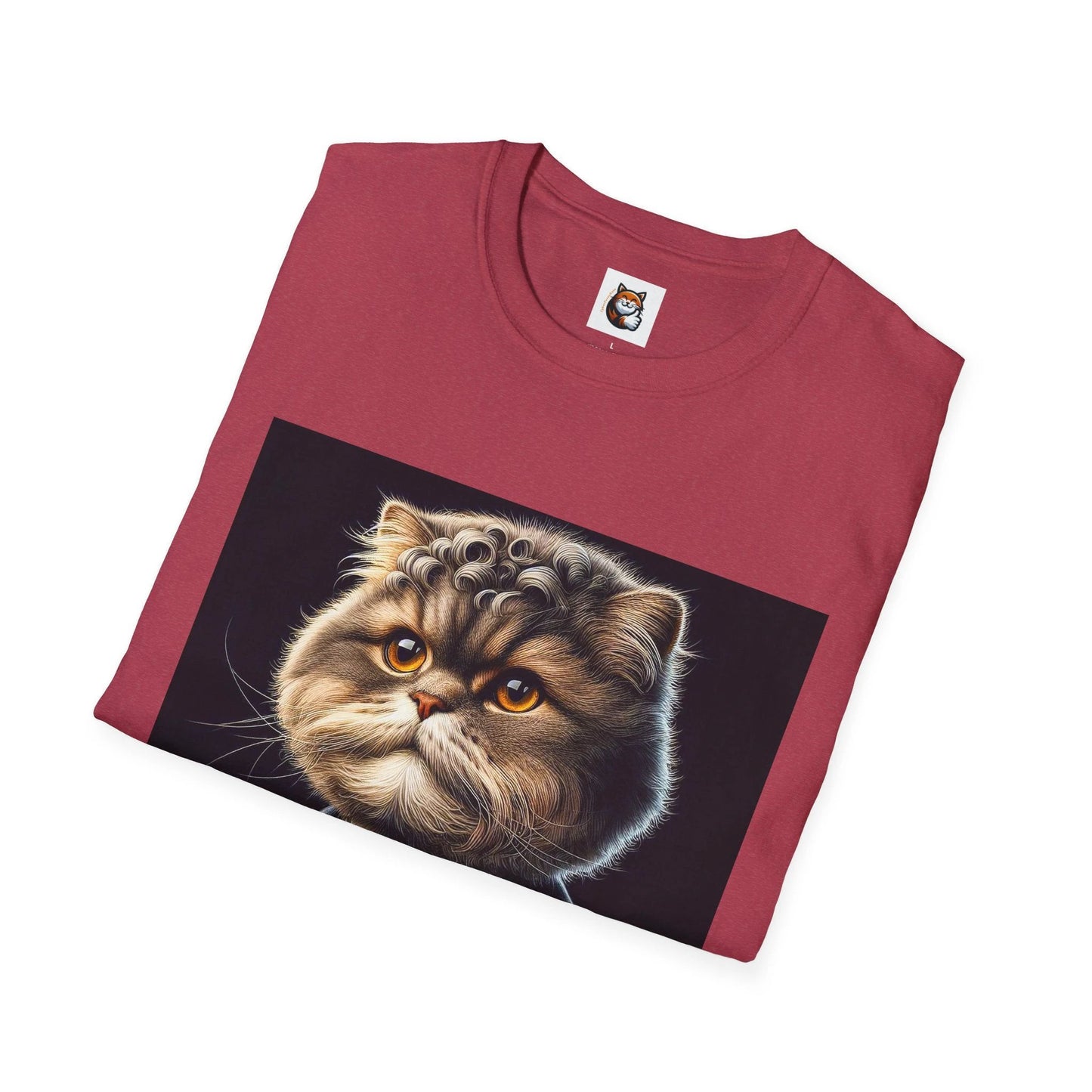 Selkirk Rex Cat T-Shirt business professional by Printify