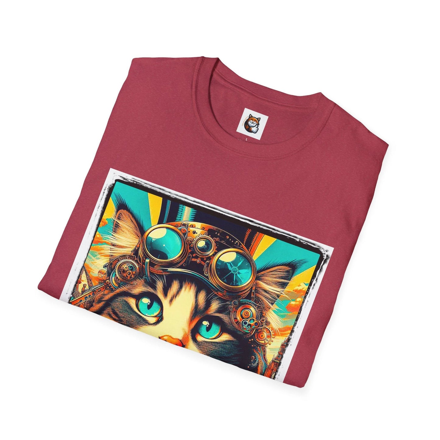 Norwegian Forest Cat Unisex Softstyle T-Shirt by Printify