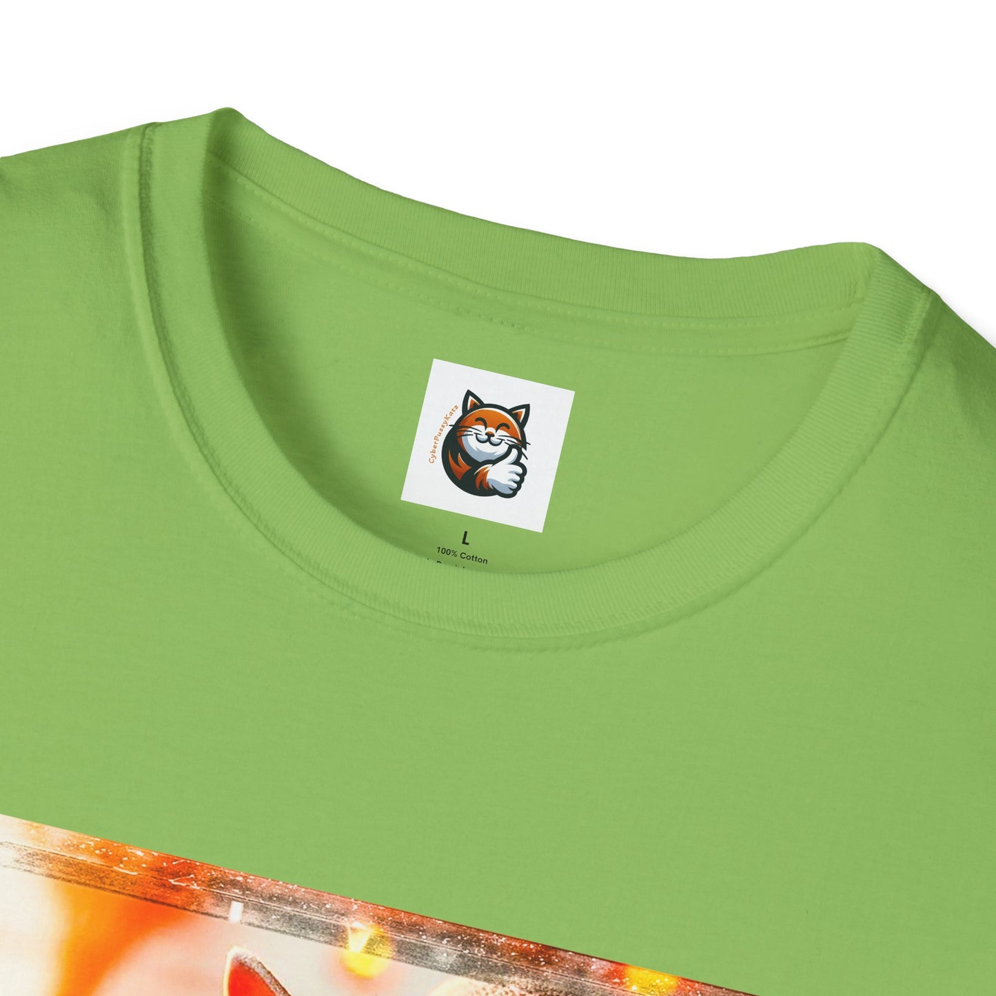 Devon Rex Cat Unisex Softstyle T-Shirt