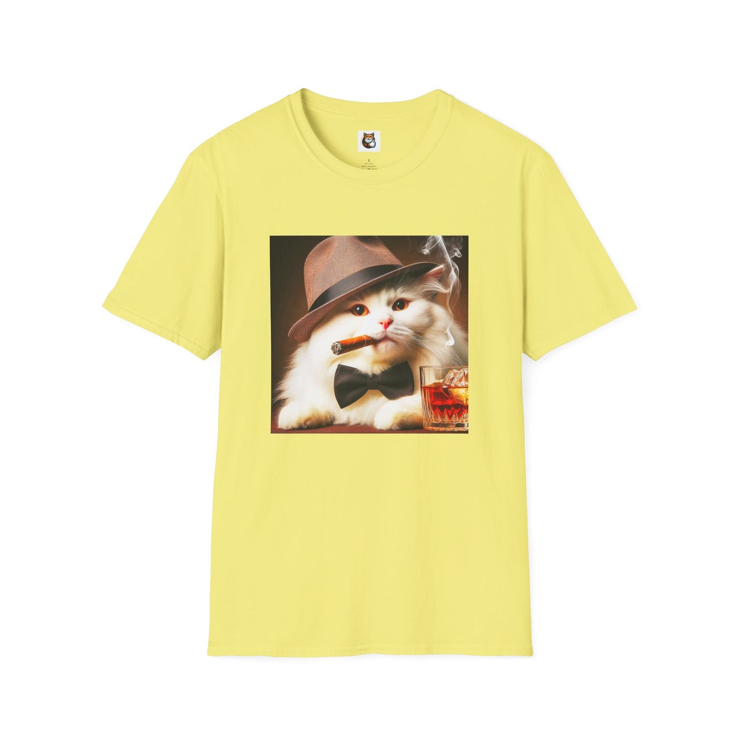 Siberian Cat bar smoking shirt