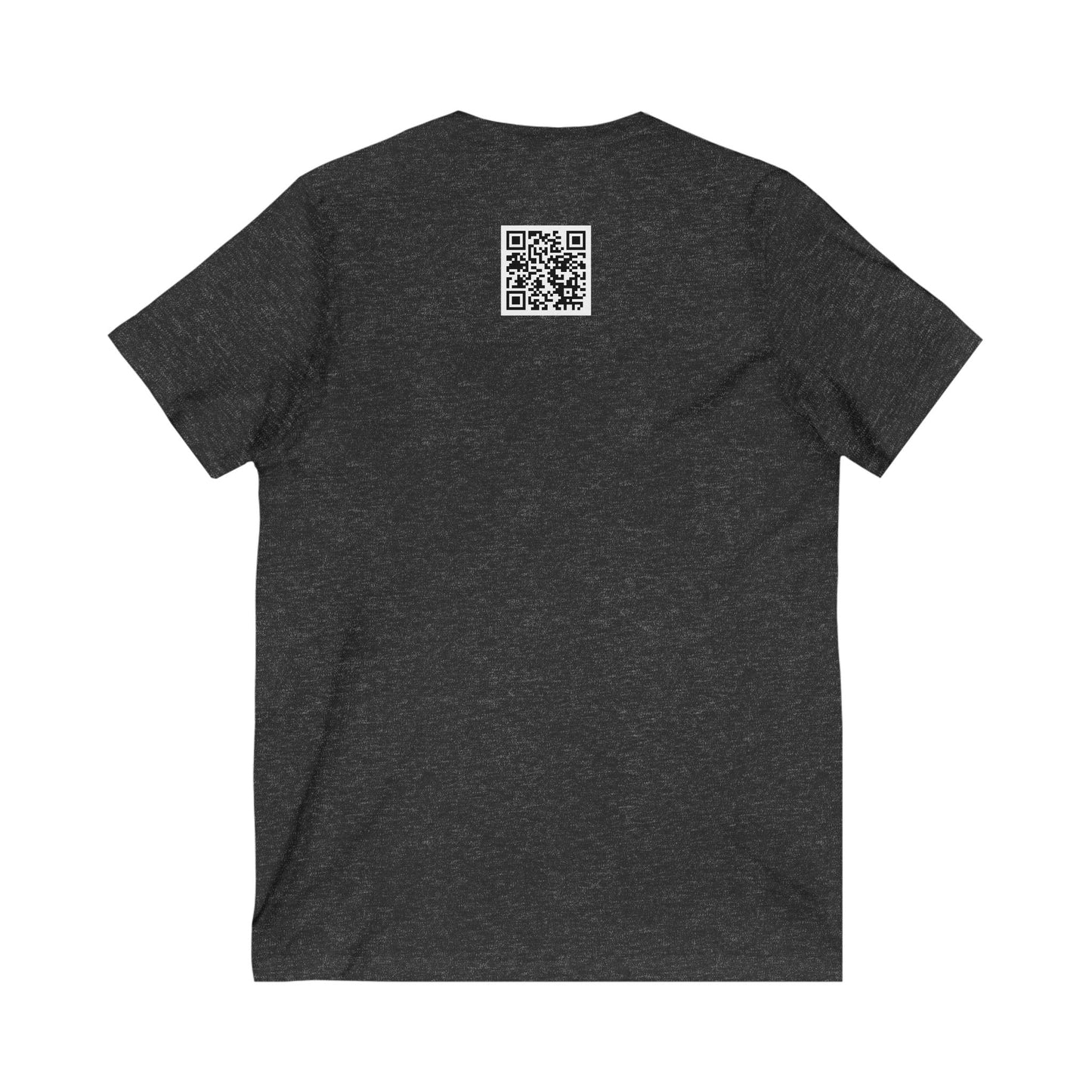 Abyssinian rainbow Jersey Short Sleeve V-Neck Tee