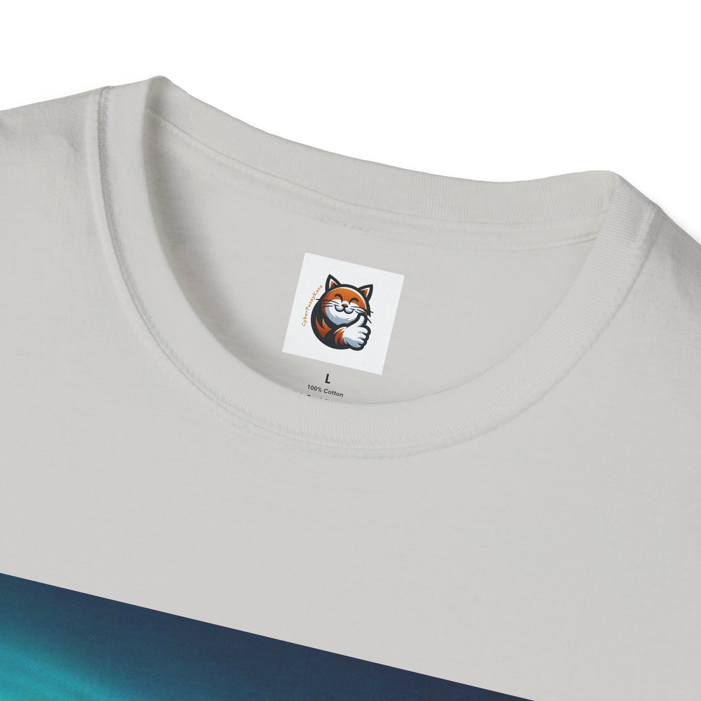 Wacky Persian Cat Unisex Softstyle T-Shirt