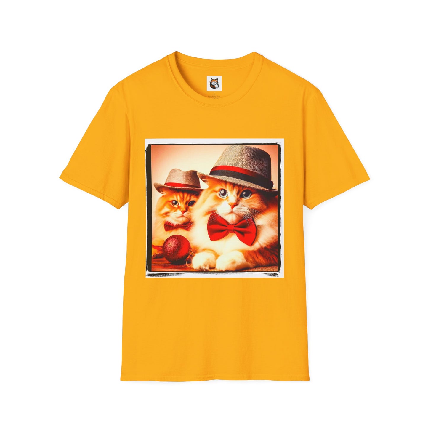 Domestic Cat Unisex Softstyle T-Shirt