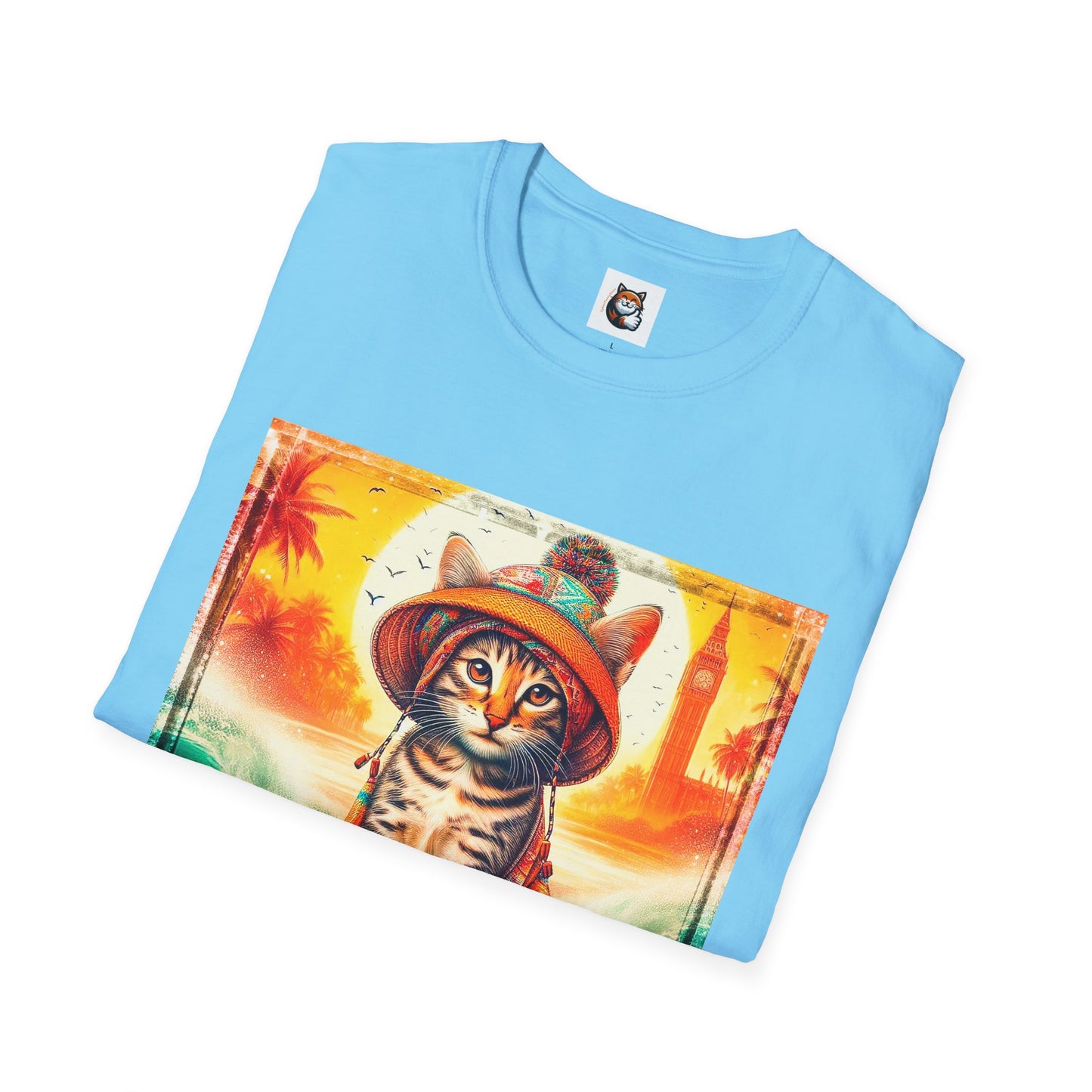 Domestic Cat Unisex Softstyle T-Shirt