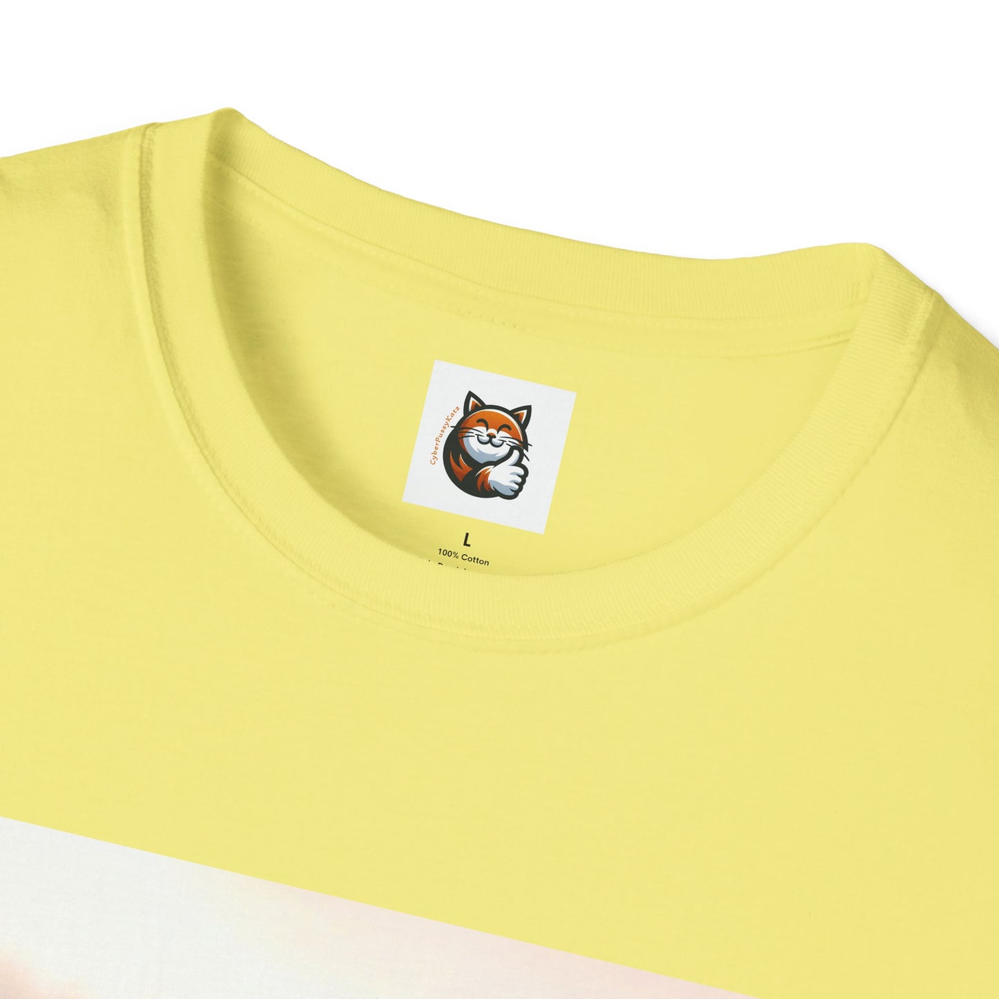 Wacky Persian Cat Unisex Softstyle T-Shirt