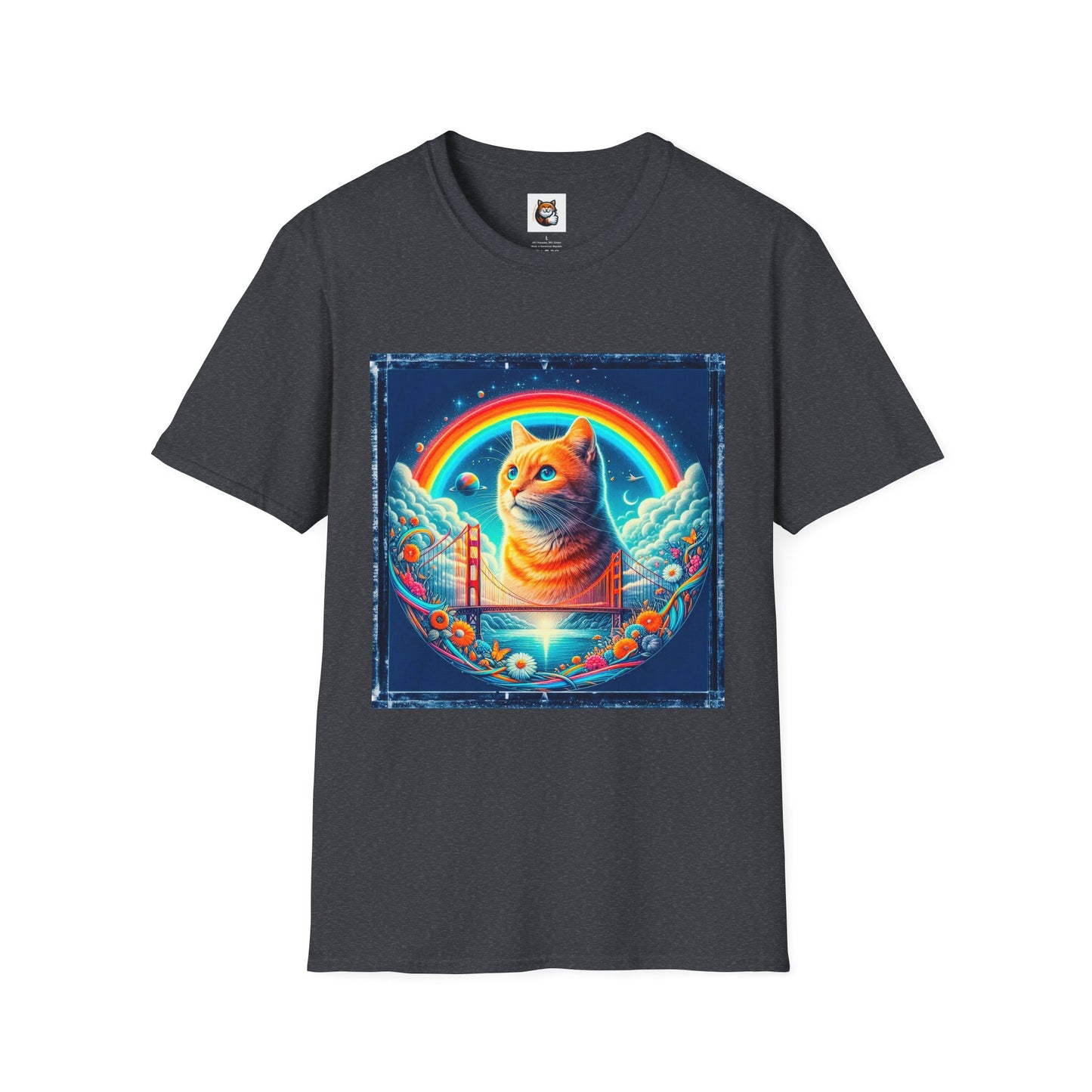 Domestic Cat Unisex Softstyle T-Shirt