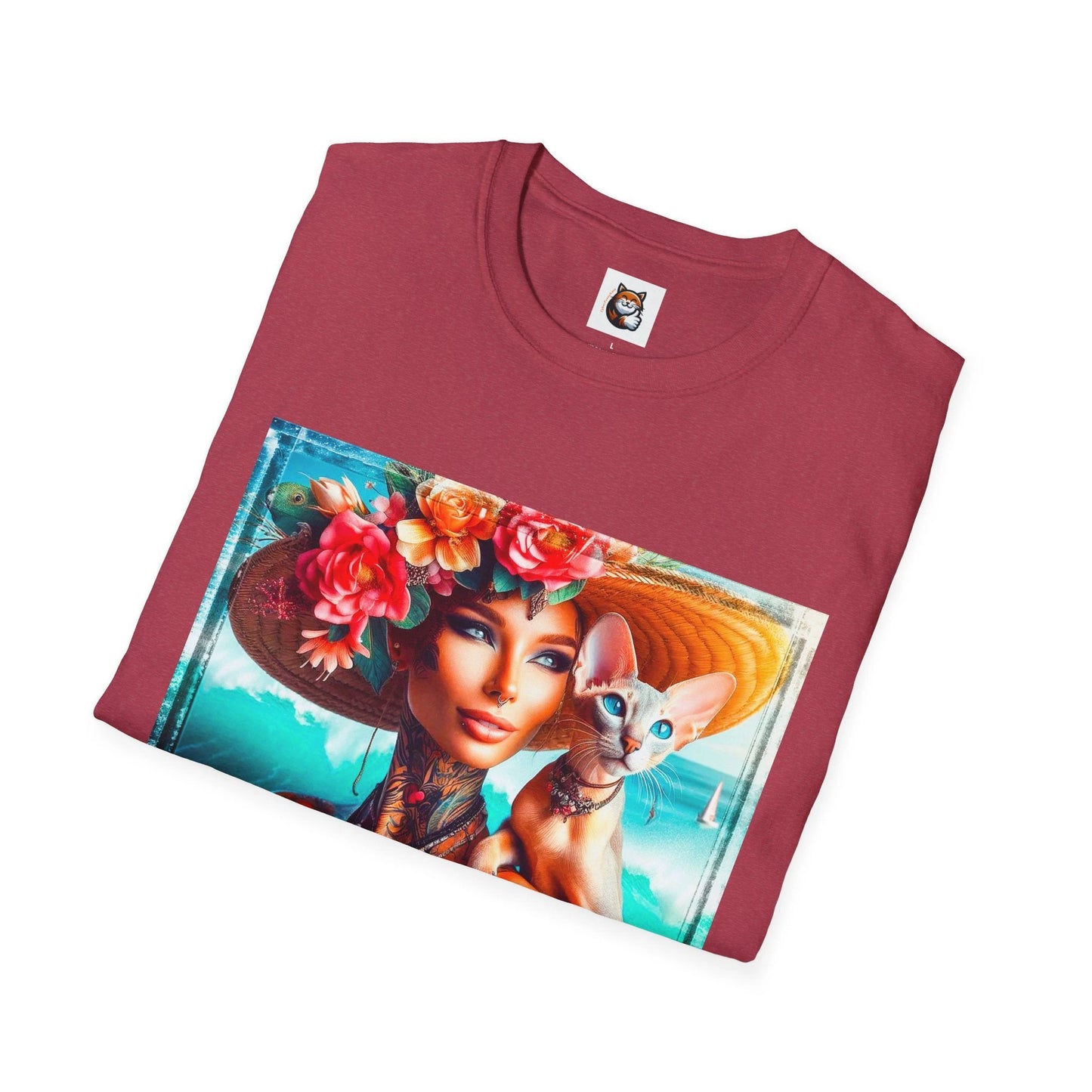 Oriental Shorthair Unisex Softstyle T-Shirt by Printify