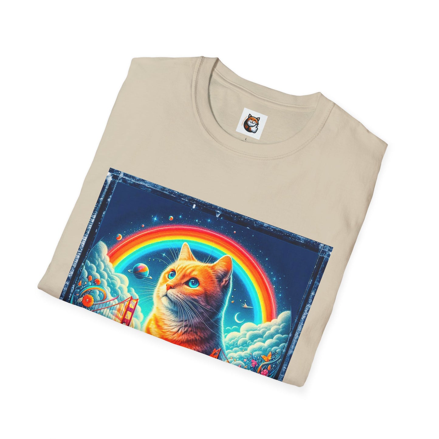 Domestic Cat Unisex Softstyle T-Shirt