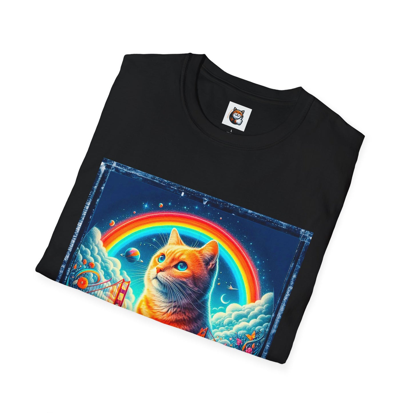 Domestic Cat Unisex Softstyle T-Shirt