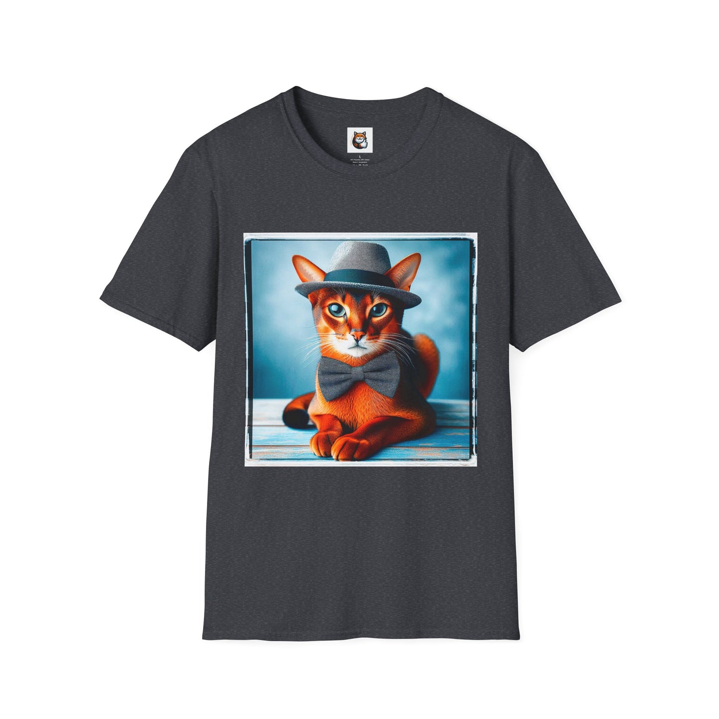 Abyssinian bow tie Softstyle T-Shirt
