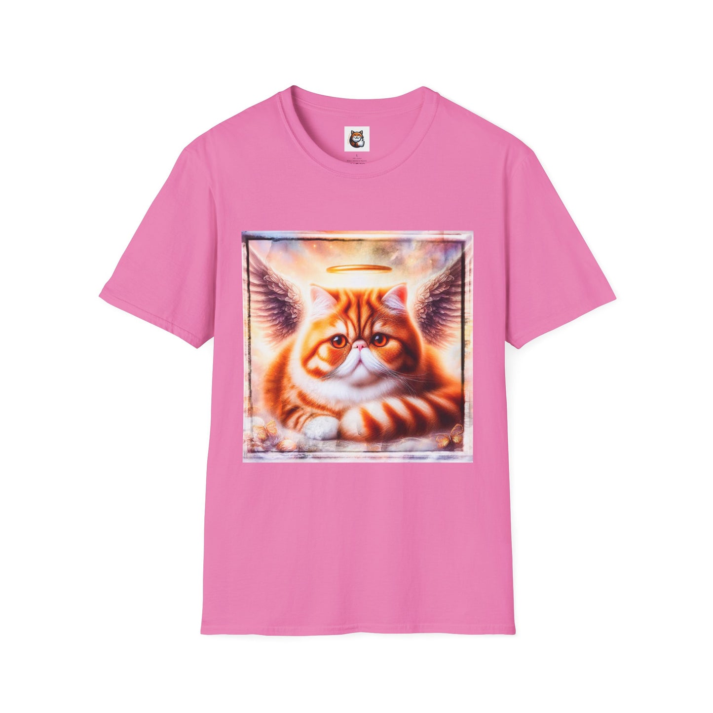 Exotic Shorthair Cat Unisex Softstyle T-Shirt