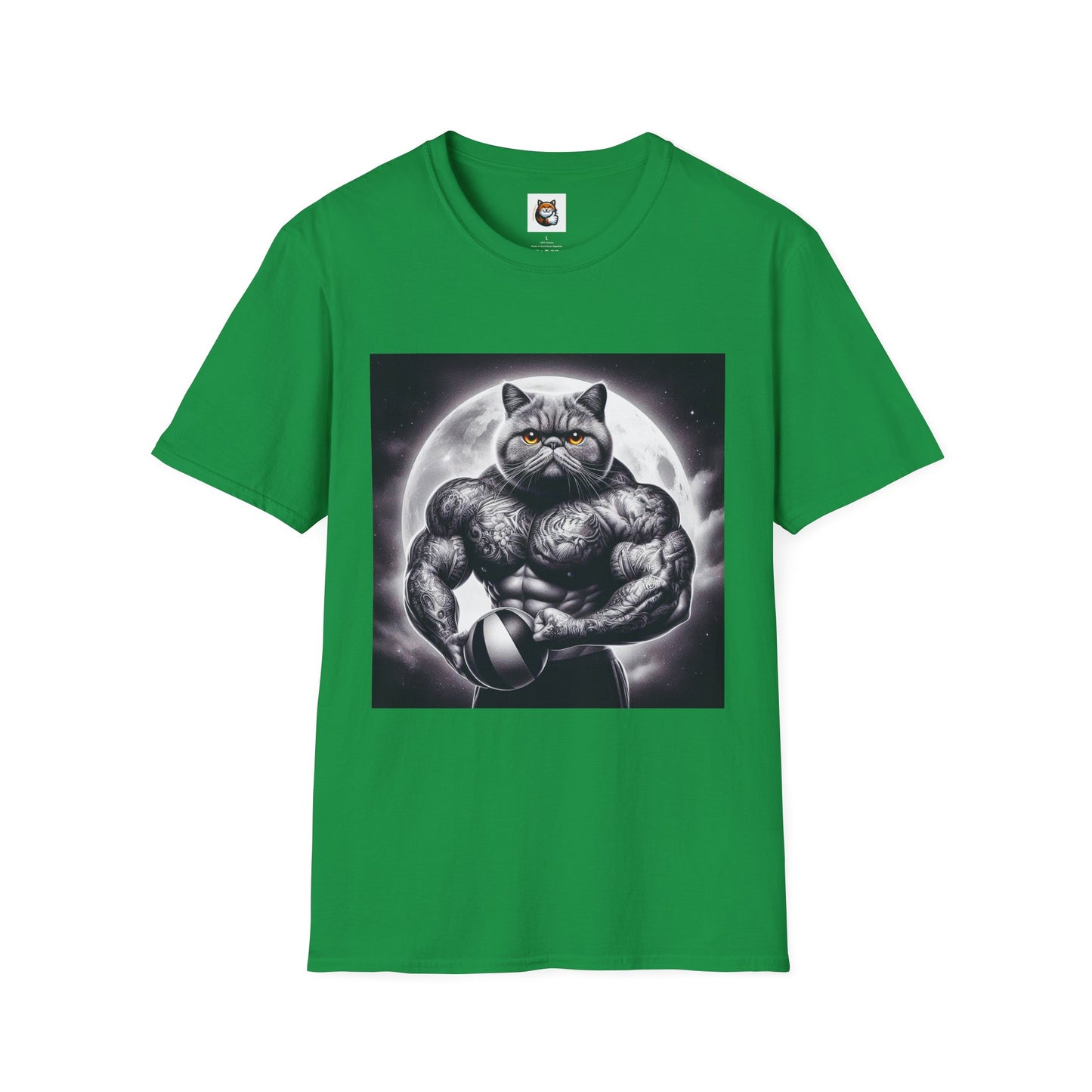 Exotic Shorthair Cat Unisex Softstyle T-Shirt