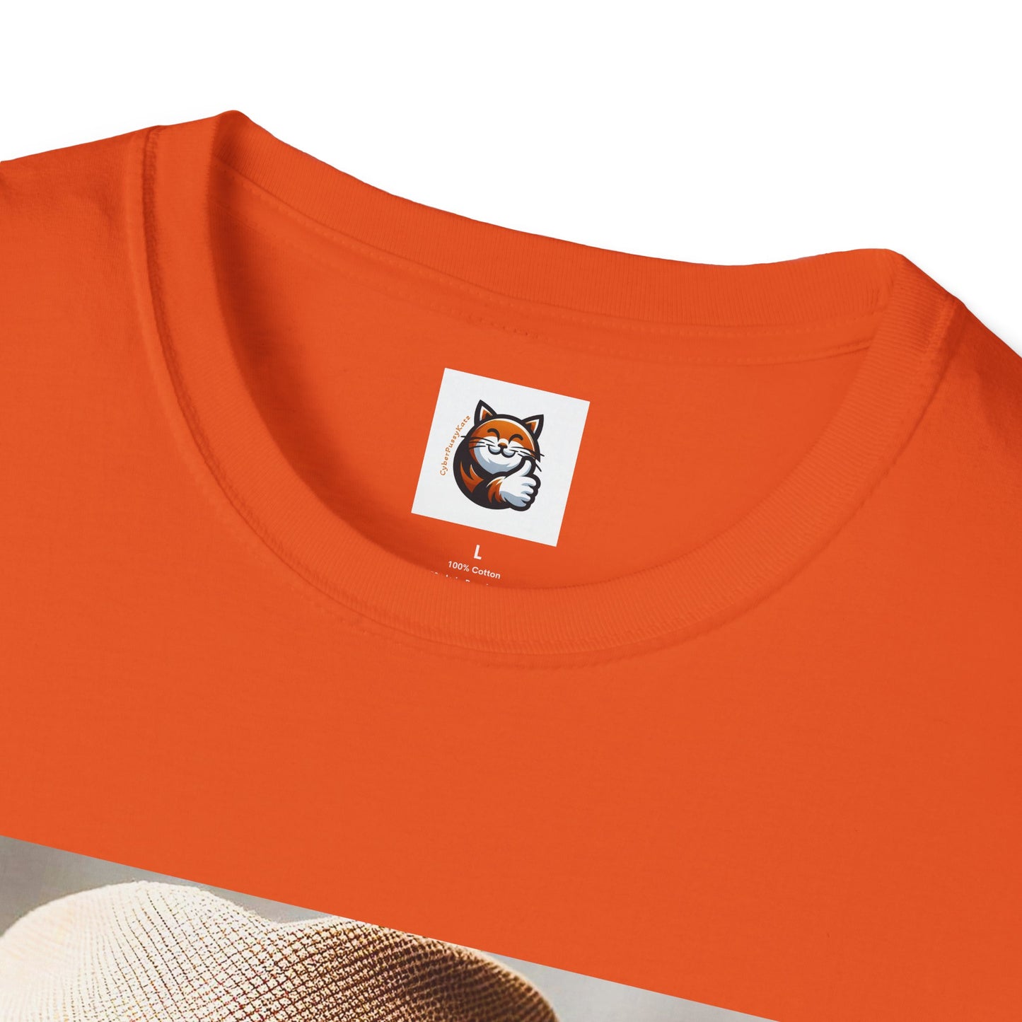 Selkirk Rex Cat T-Shirt top hat and bow tie
