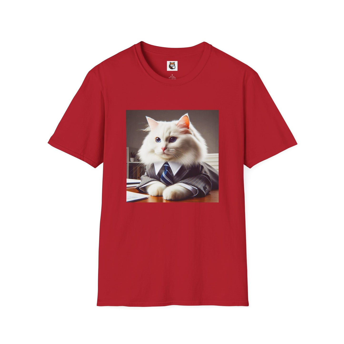 Siberian Cat working man shirt