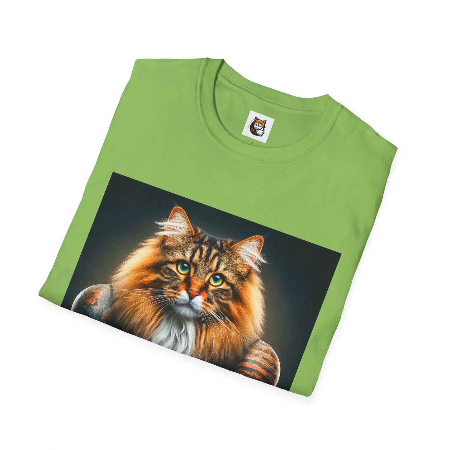 Norwegian Forest Cat Unisex Softstyle T-Shirt