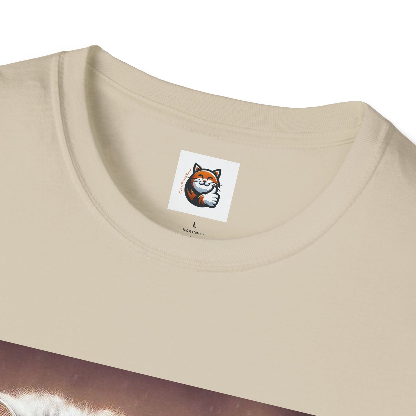 Wacky Selkirk Rex Cat T-Shirt angry couple