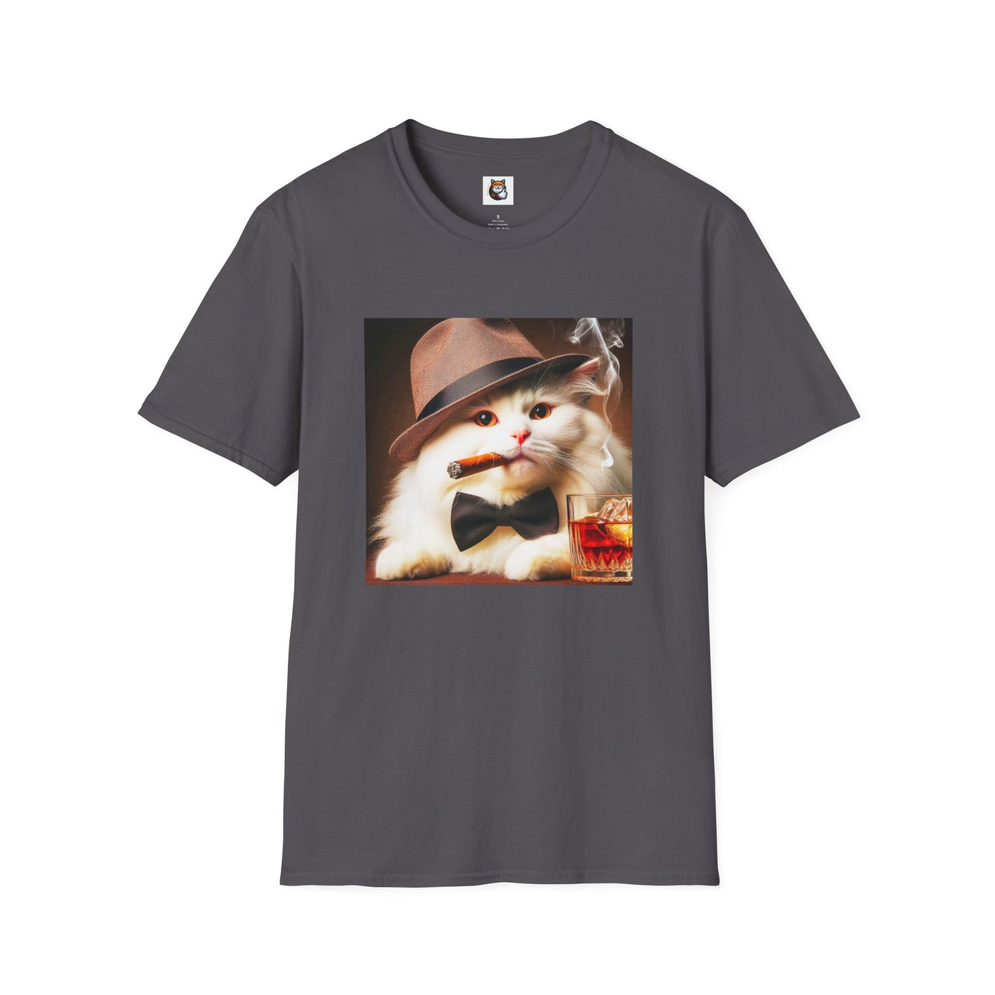 Siberian Cat bar smoking shirt