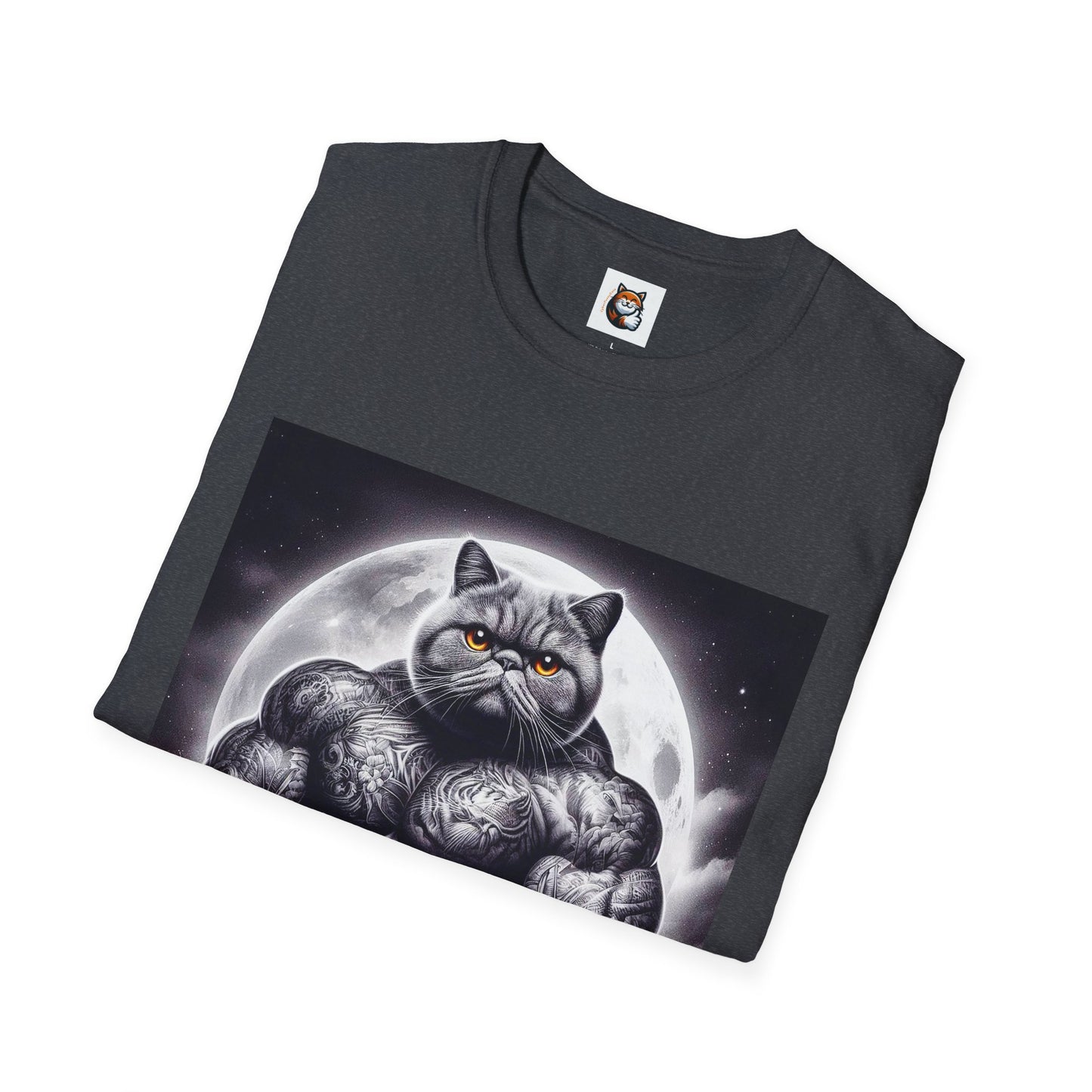 Exotic Shorthair Cat Unisex Softstyle T-Shirt