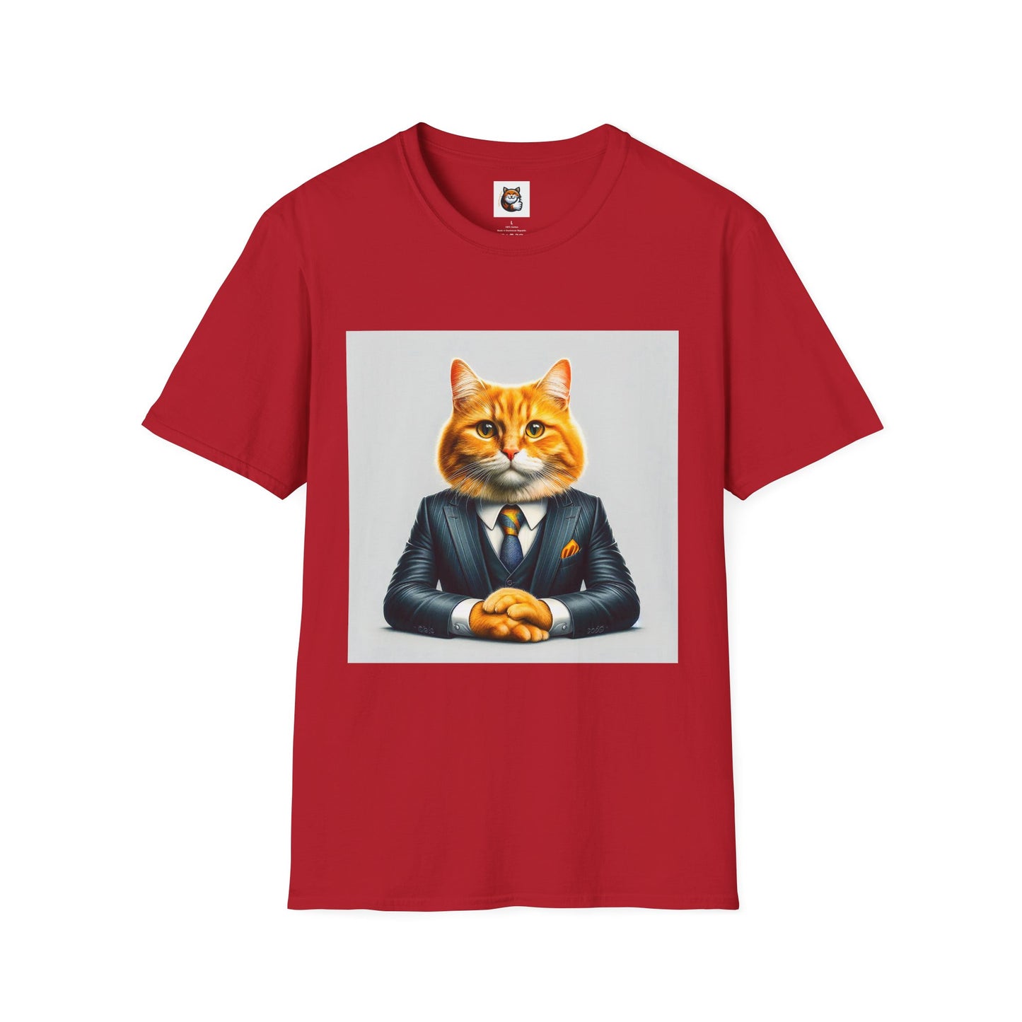 Domestic Cat Unisex Softstyle T-Shirt