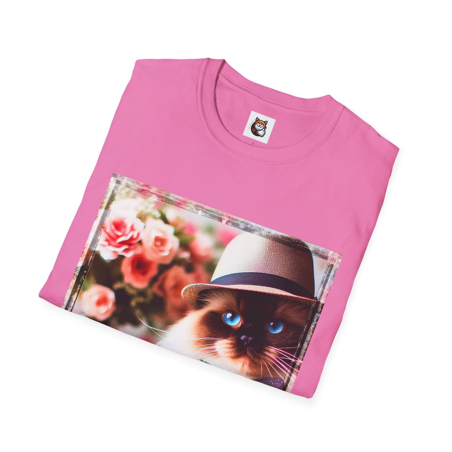 Ragdoll Unisex bow tie and hat T-Shirt