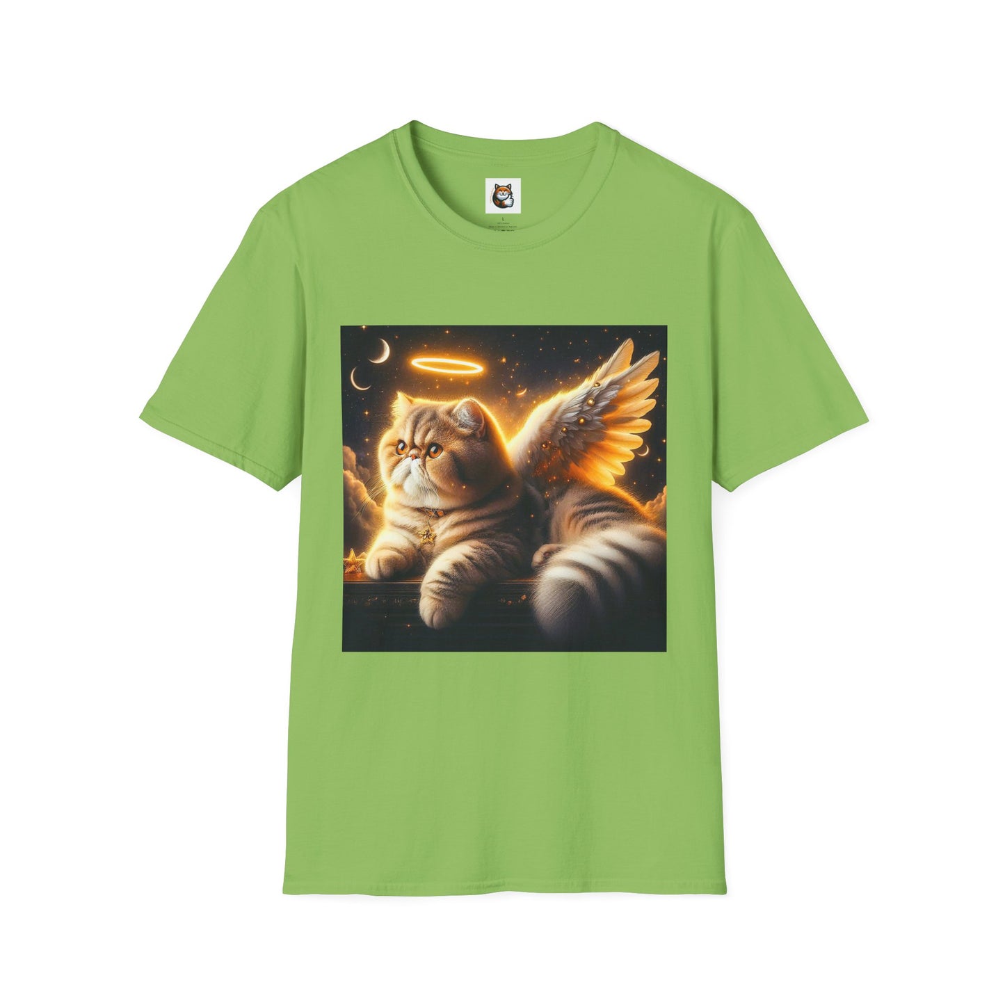Exotic Shorthair Cat Unisex Softstyle T-Shirt