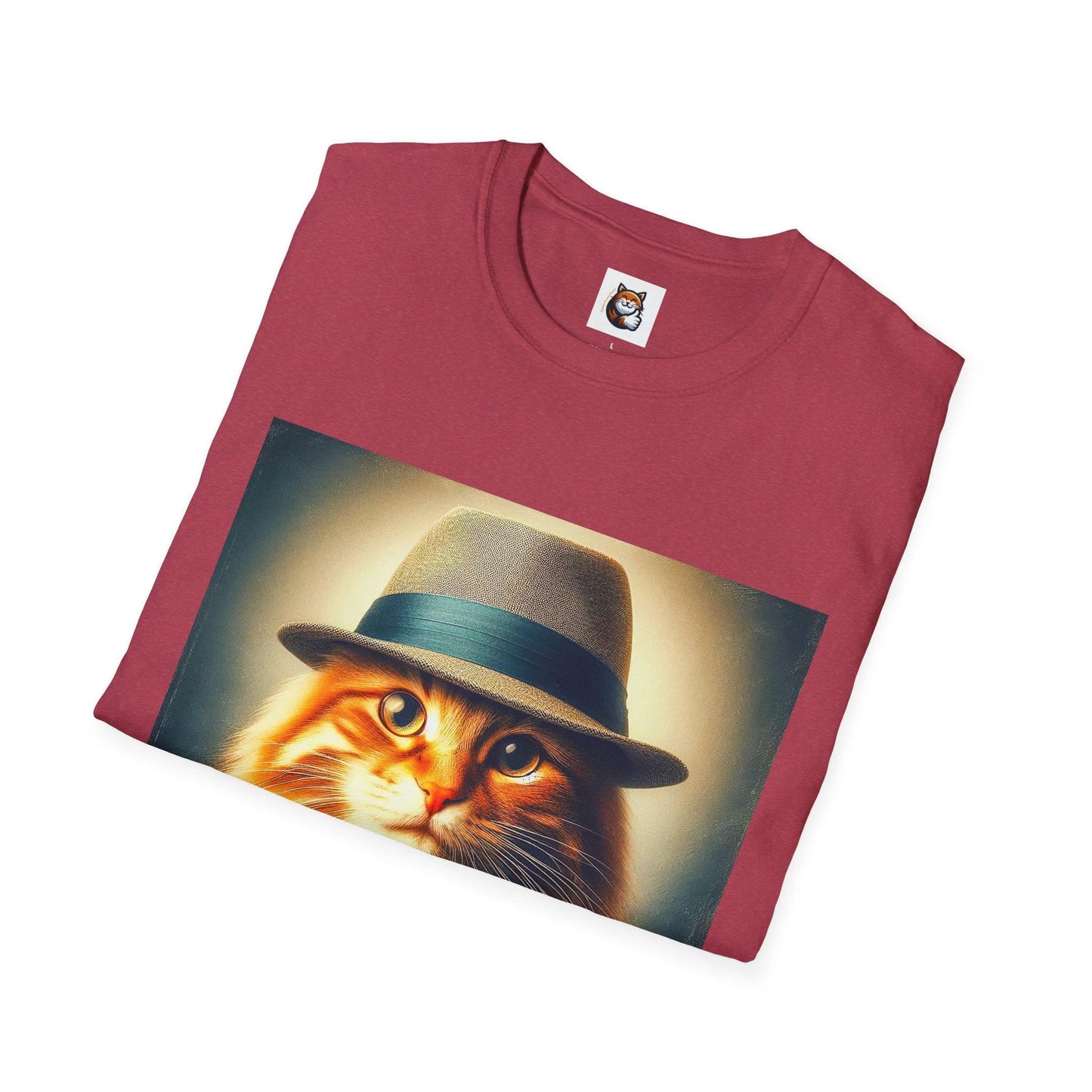 Norwegian Forest Cat Unisex Softstyle T-Shirt by Printify