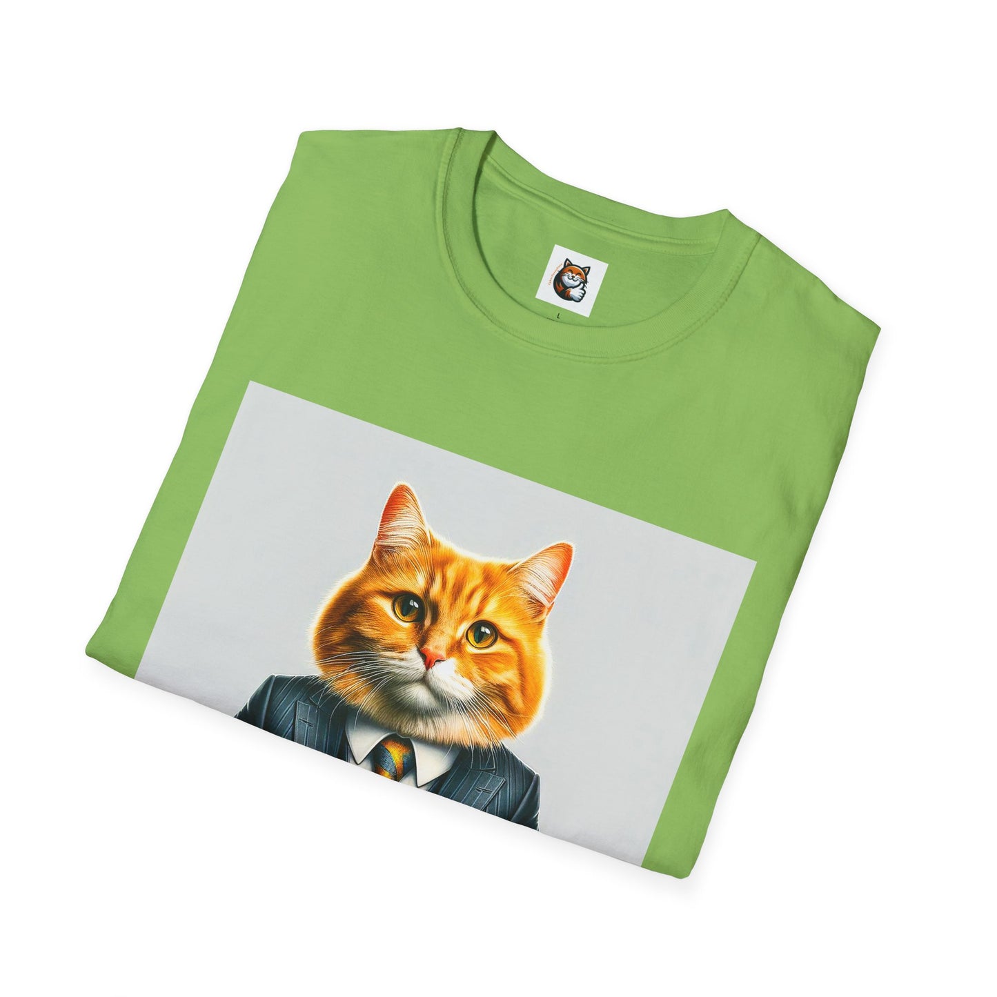 Domestic Cat Unisex Softstyle T-Shirt