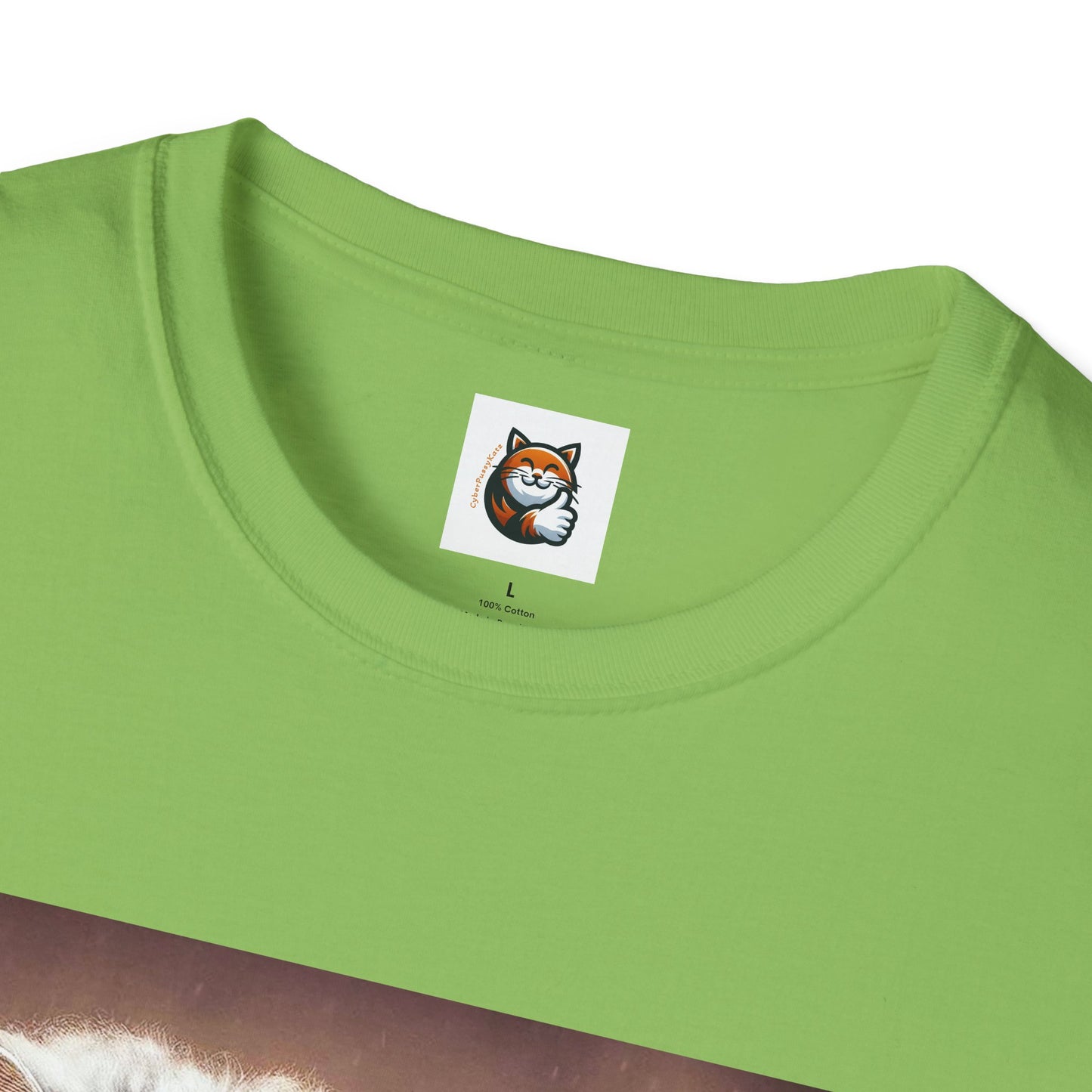 Wacky Selkirk Rex Cat T-Shirt angry couple