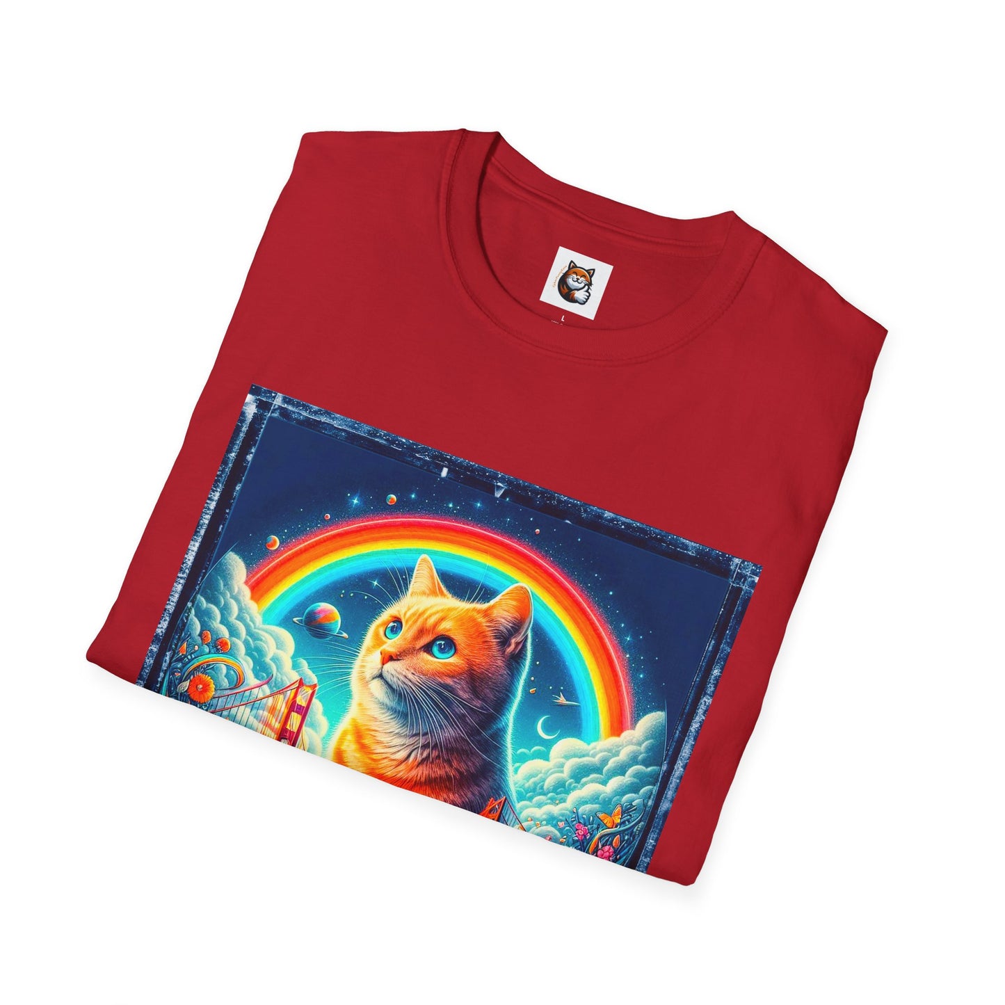 Domestic Cat Unisex Softstyle T-Shirt