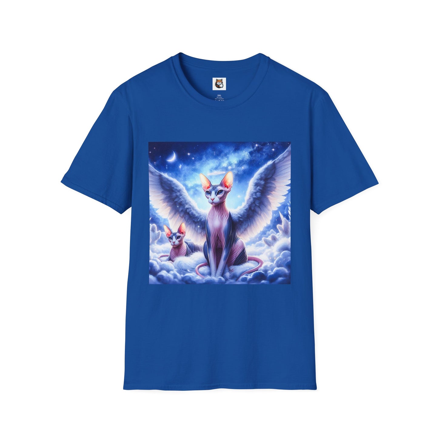 Sphynx Cat clouds and heaven