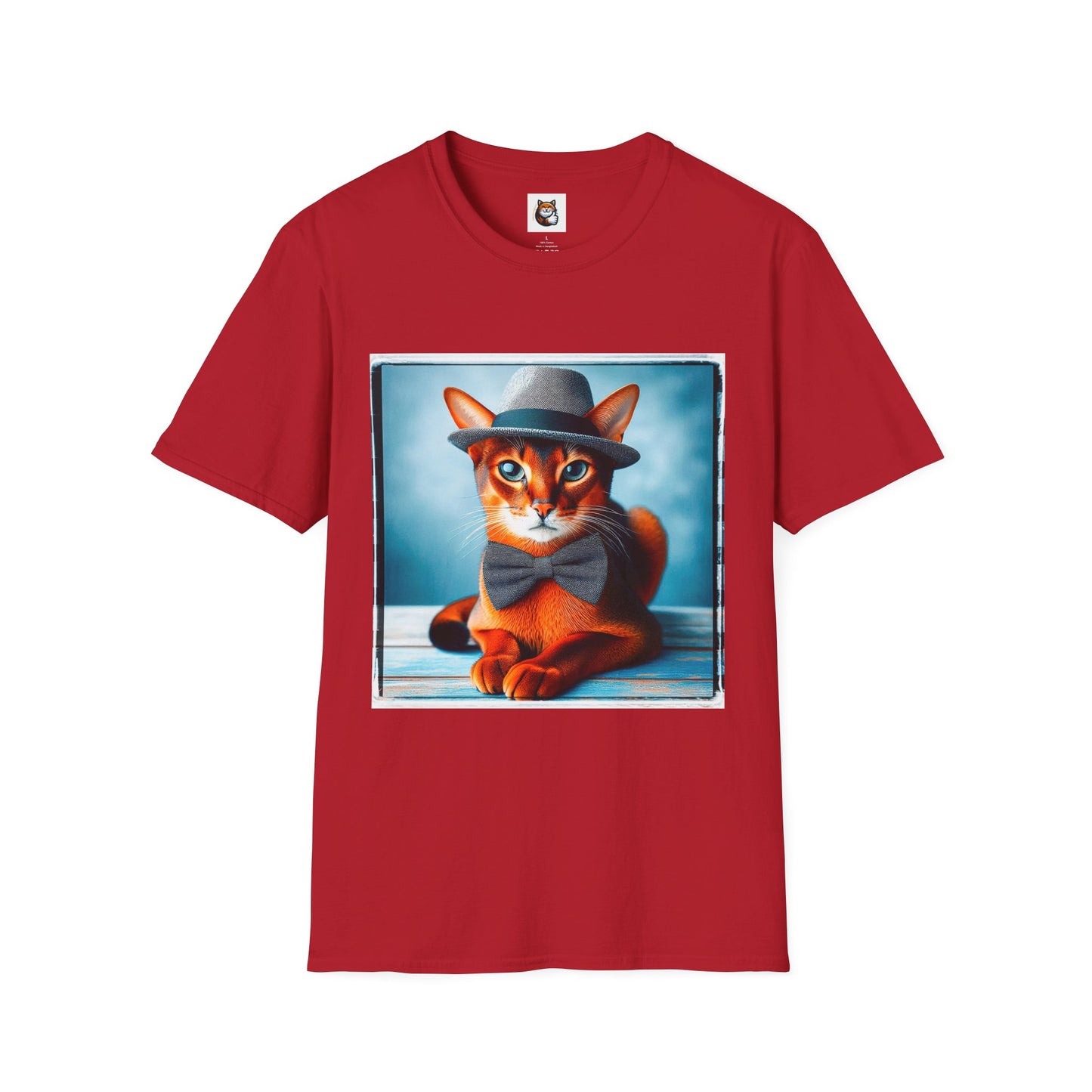 Abyssinian bow tie Softstyle T-Shirt