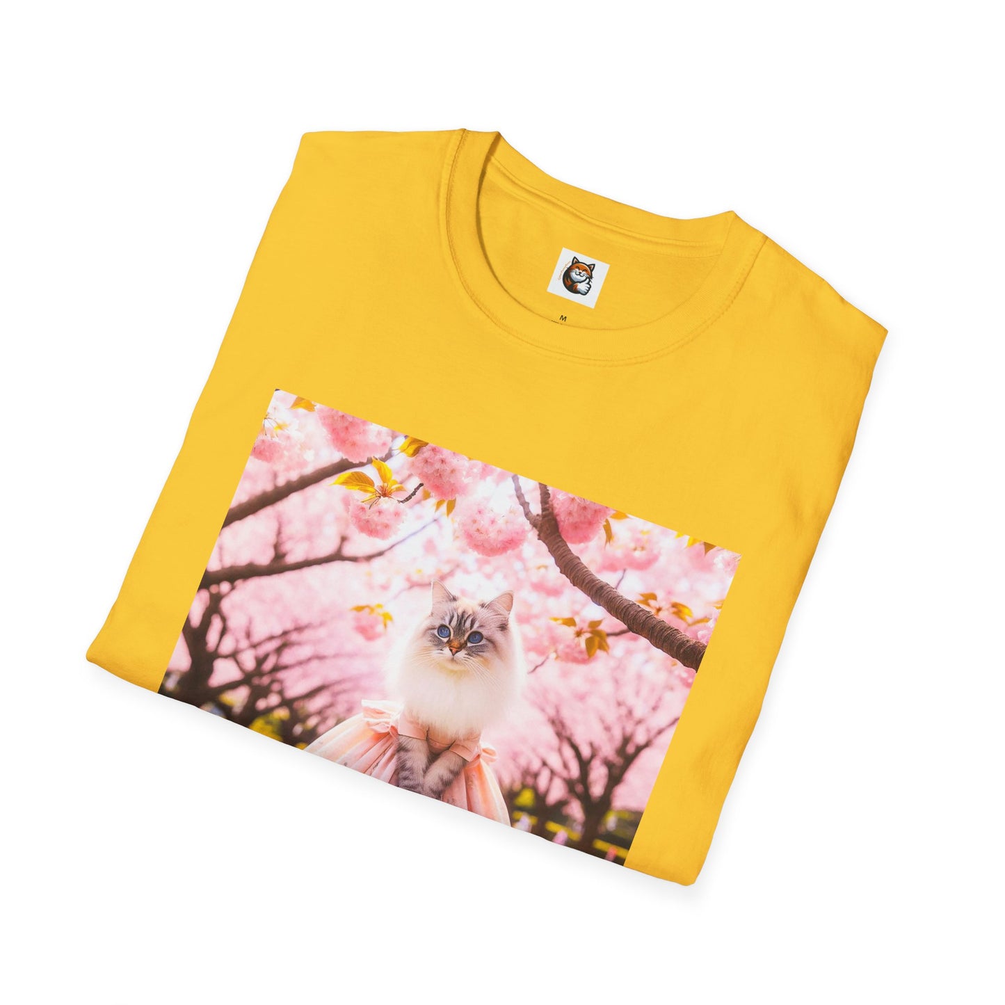 Siberian Cat pink dress shirt