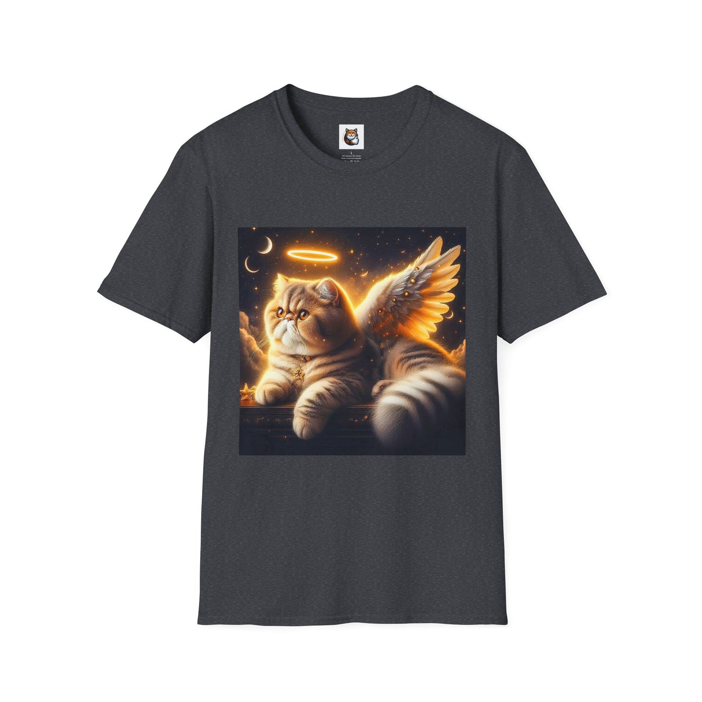 Exotic Shorthair Cat Unisex Softstyle T-Shirt