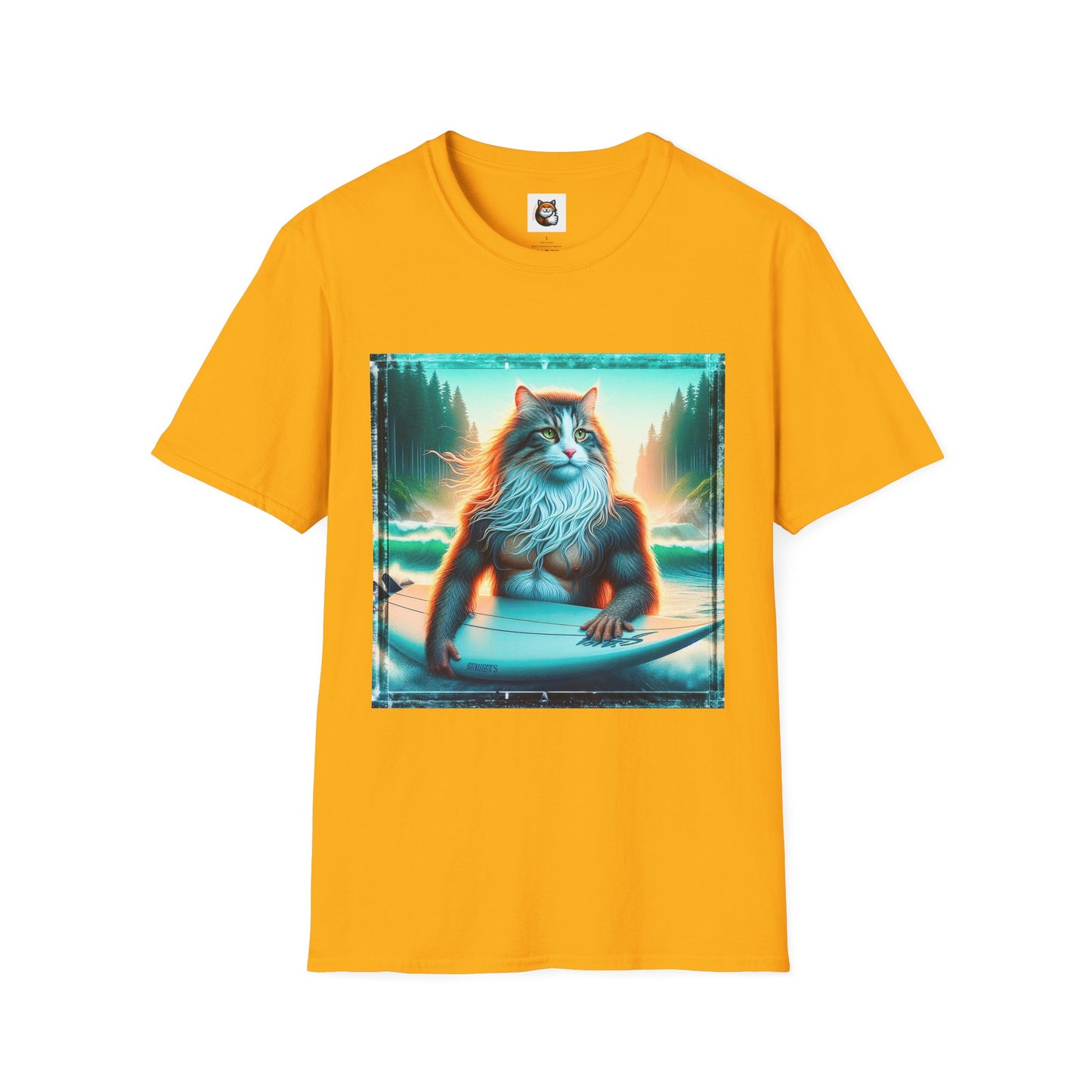 Norwegian Forest Cat Unisex Softstyle T-Shirt