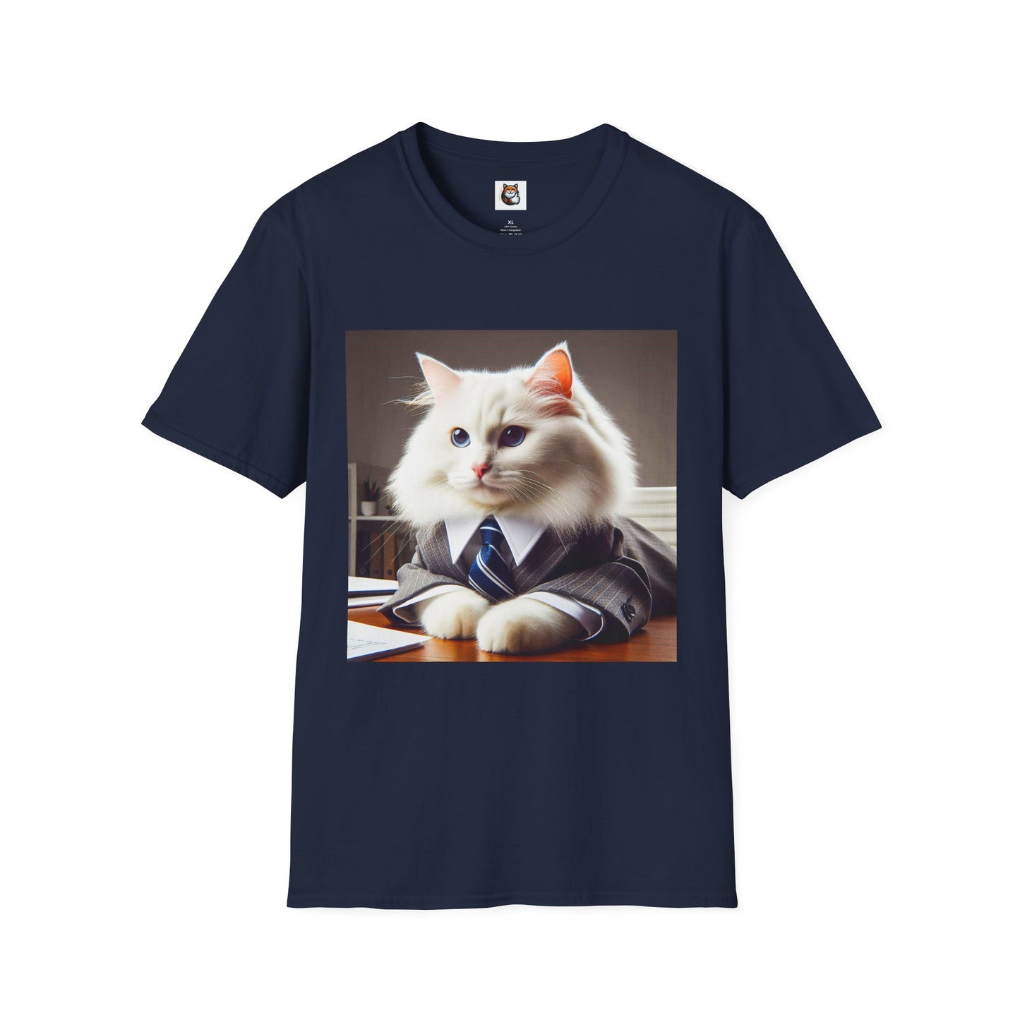 Siberian Cat working man shirt