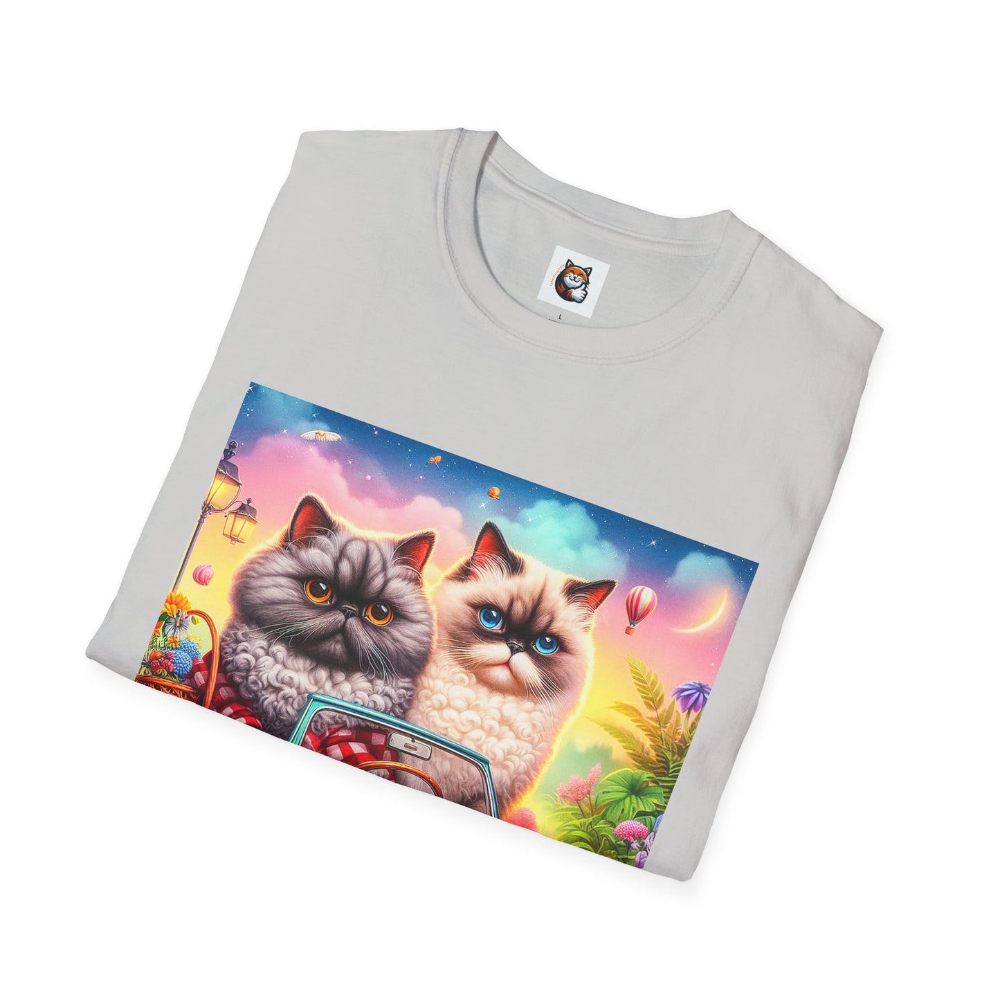 Selkirk Rex Cat T-Shirt tiny car