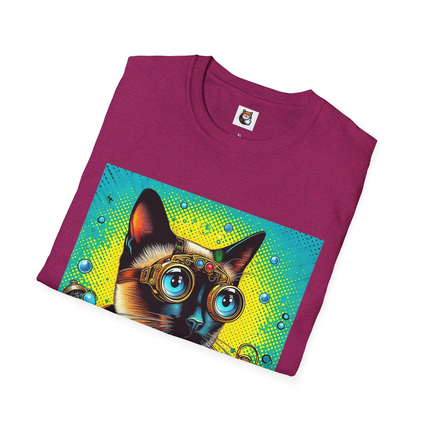 Siamese Cat steam punk by Printify
