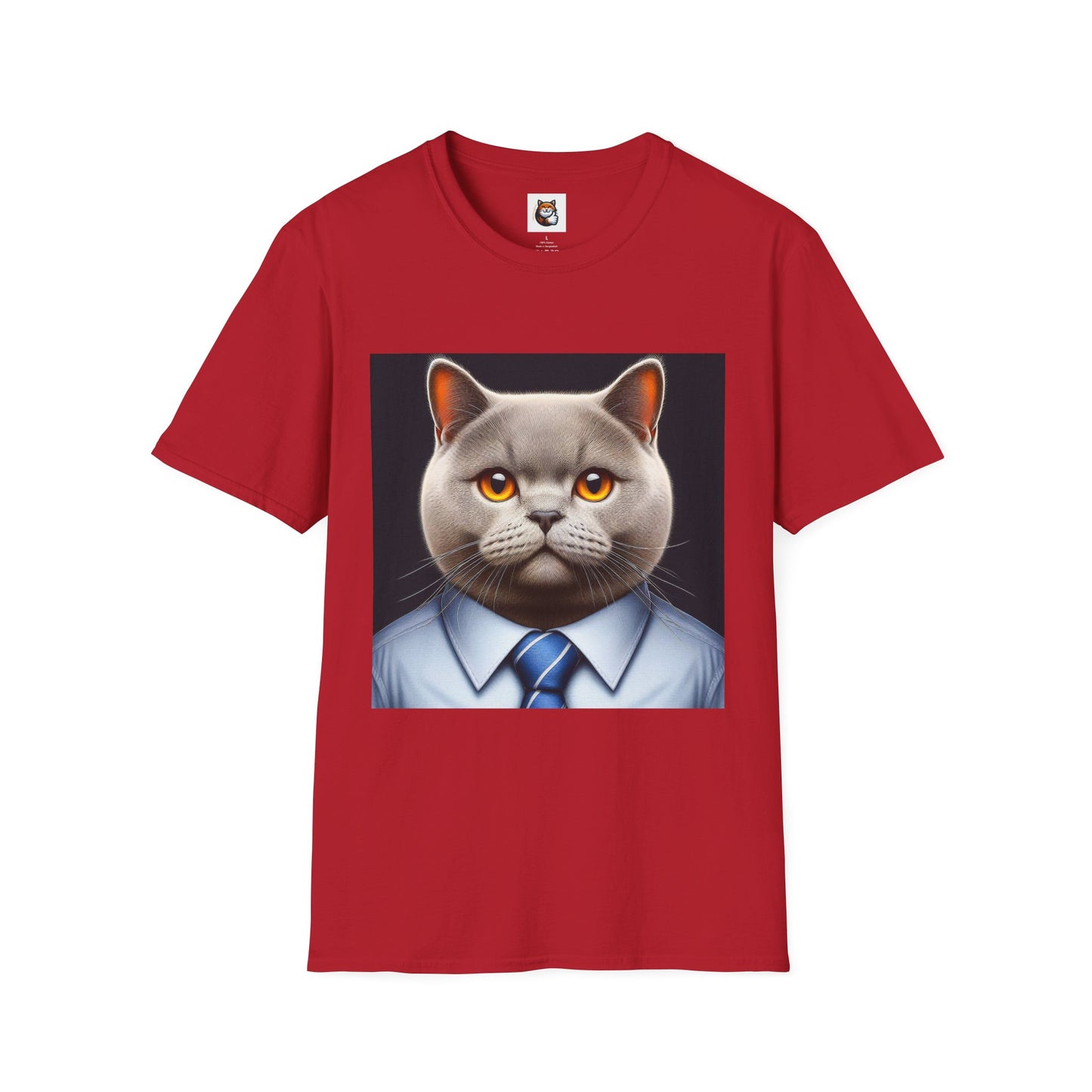 British Shorthair Unisex Softstyle T-Shirt