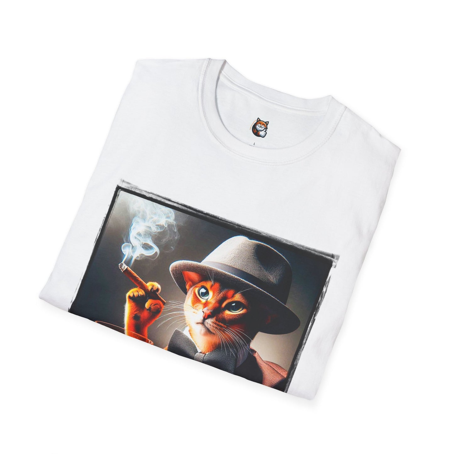 Abyssinian cigar smoking Softstyle T-Shirt