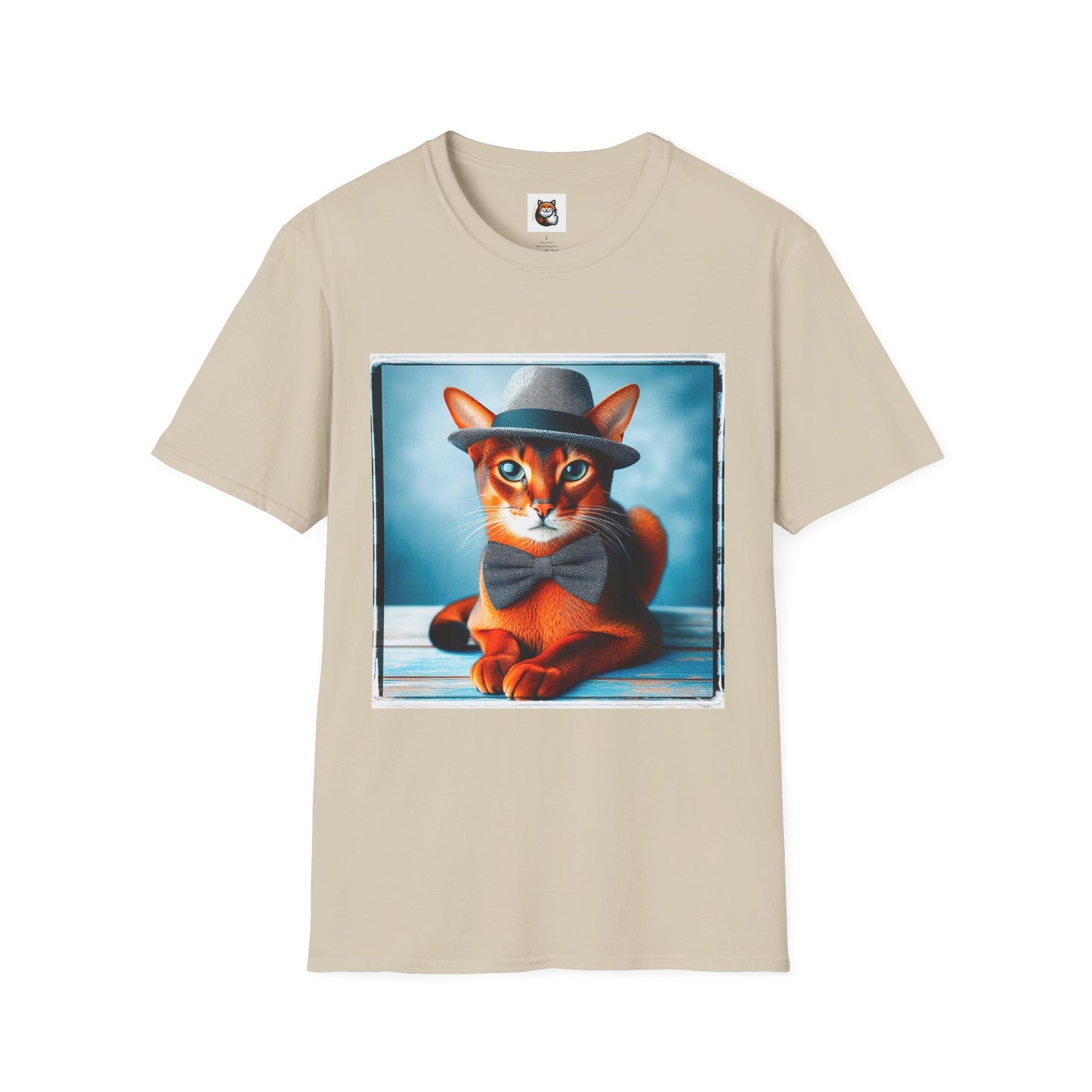 Abyssinian bow tie Softstyle T-Shirt