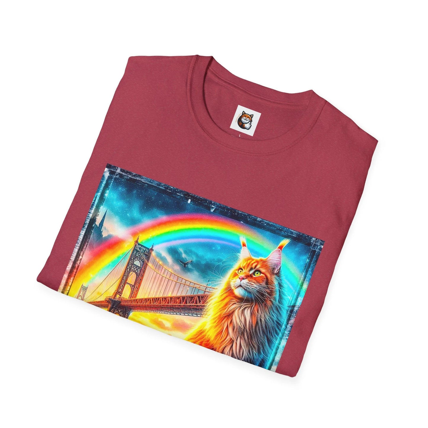 Maine Coon Unisex Softstyle T-Shirt by Printify