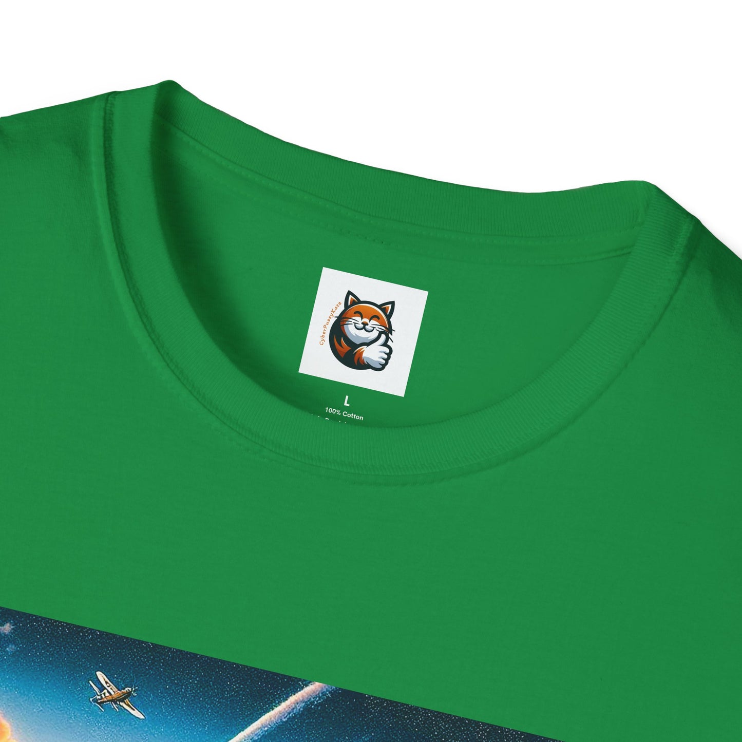 Wacky Norwegian Forest Cat Unisex Softstyle T-Shirt